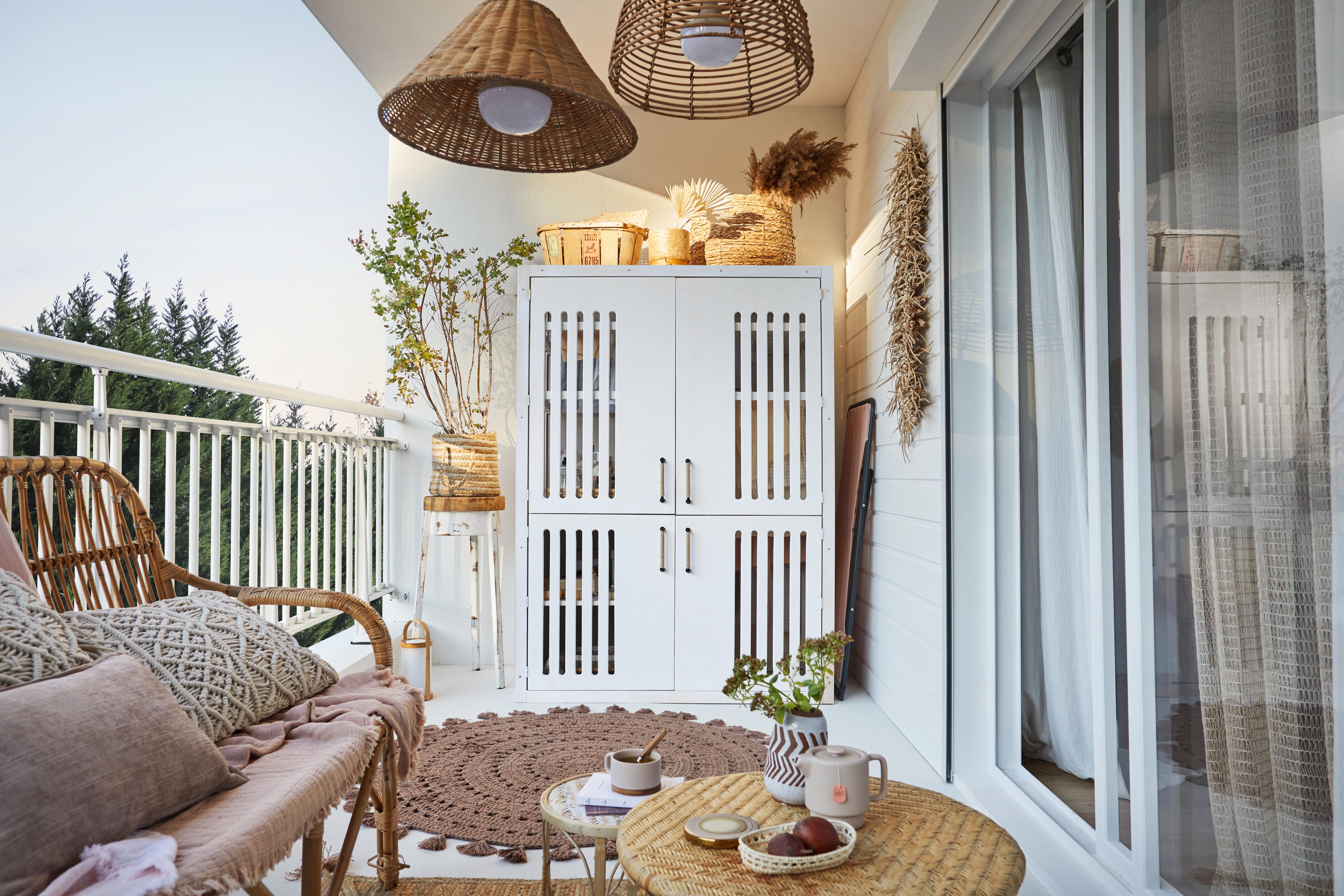 Lampadario LED design CALOBRA 20 BATTERY HANG marrone, luce calda 900 lumen, NEWGARDEN, IP54 - 8