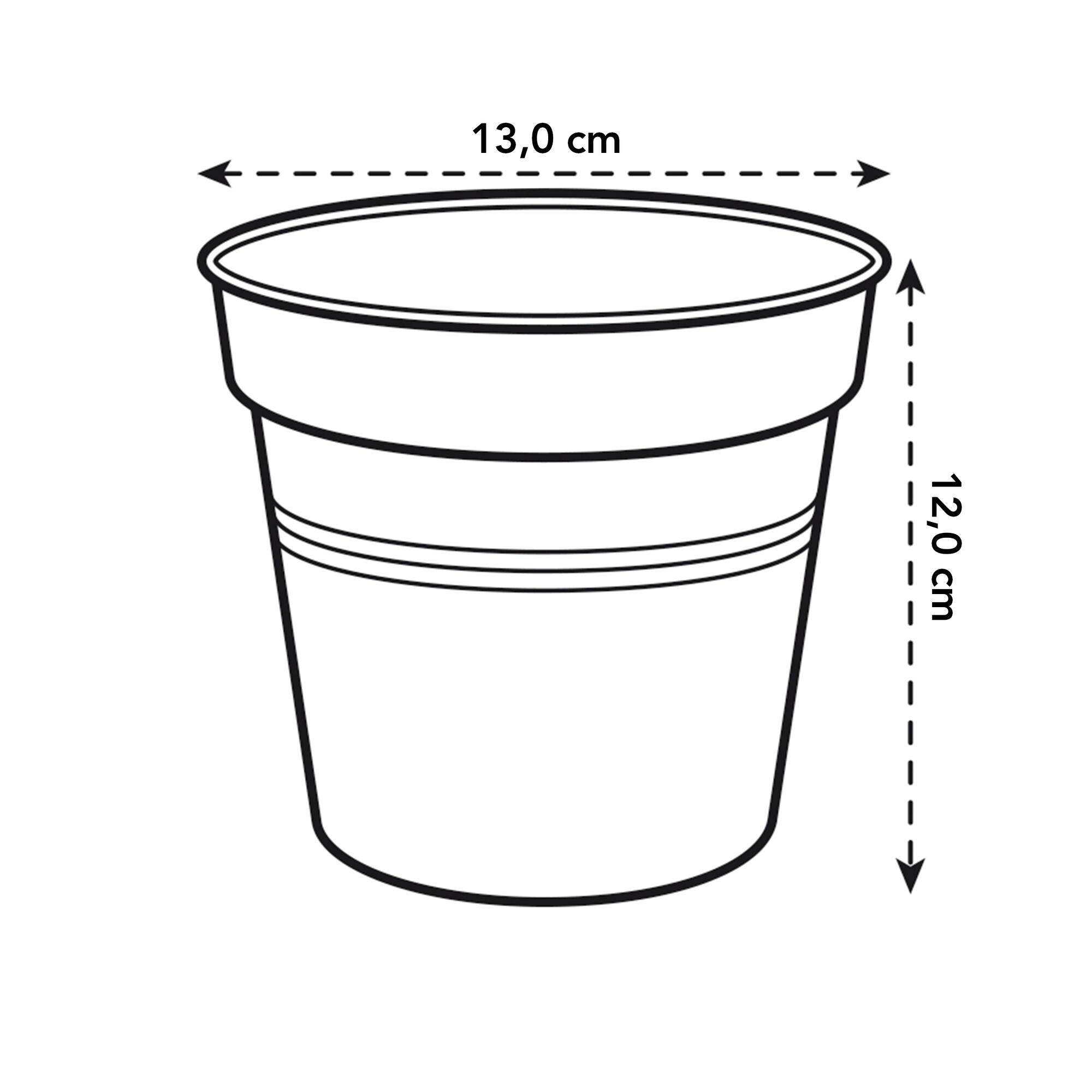 Vaso Basics Growpot ELHO in polipropilene terracotta H 12 x ø 13 cm - 8