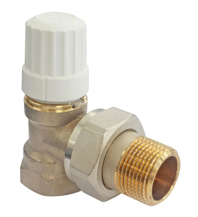 Corps thermostatique équerre raccord Femelle 20/27 Danfoss