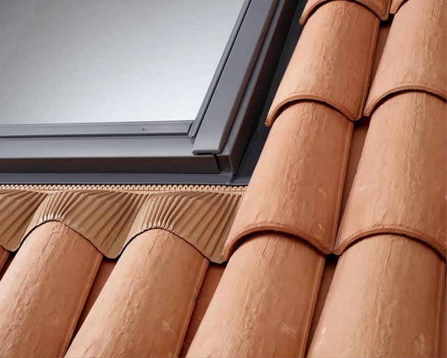 Raccord fenêtre de toit VELUX pour tuile H.98 x l.78 Edw mk04 0700c1, ocre jaune