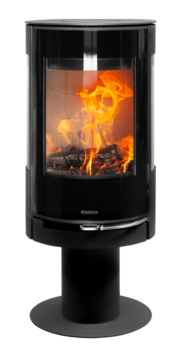 Poêle à bois ADURO Aduro 22.3 lux noir, 5.5 kW - 11