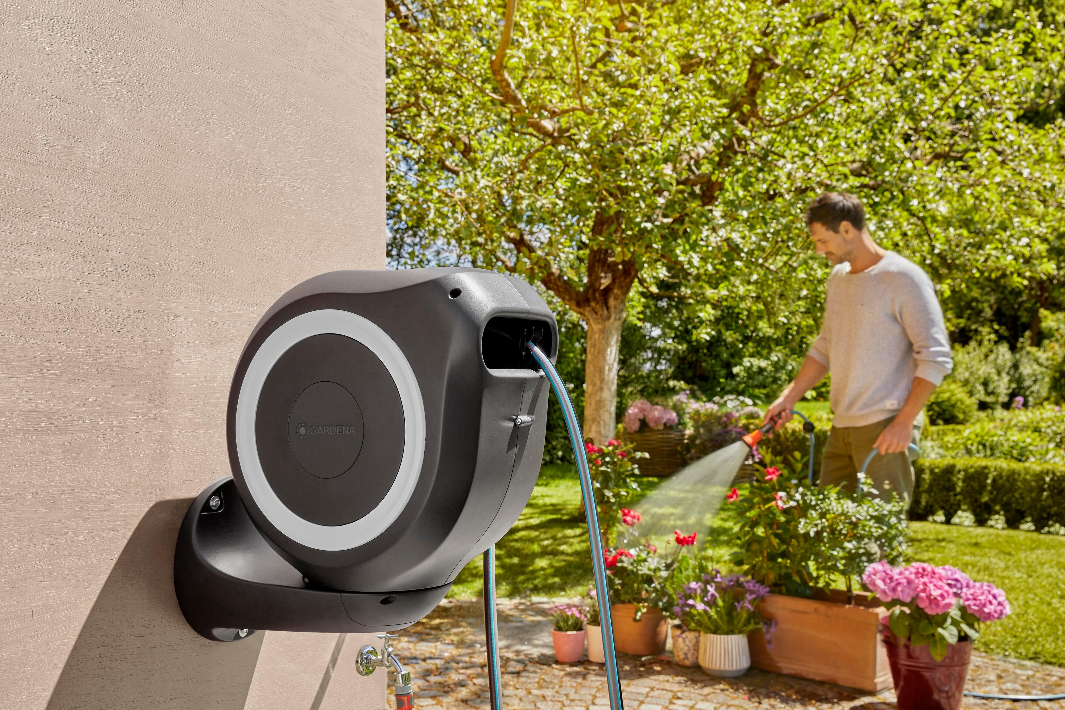 Enrollador de pared automático GARDENA 20 m. Exclusiv. - 9