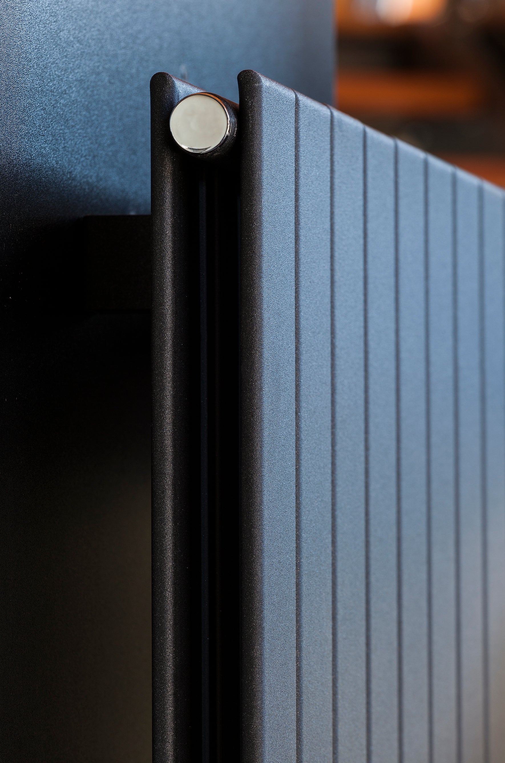 Radiateur eau chaude vertical DELTACALOR Pianosa anthr., 1891W H.200 x l.59.8 cm - 3