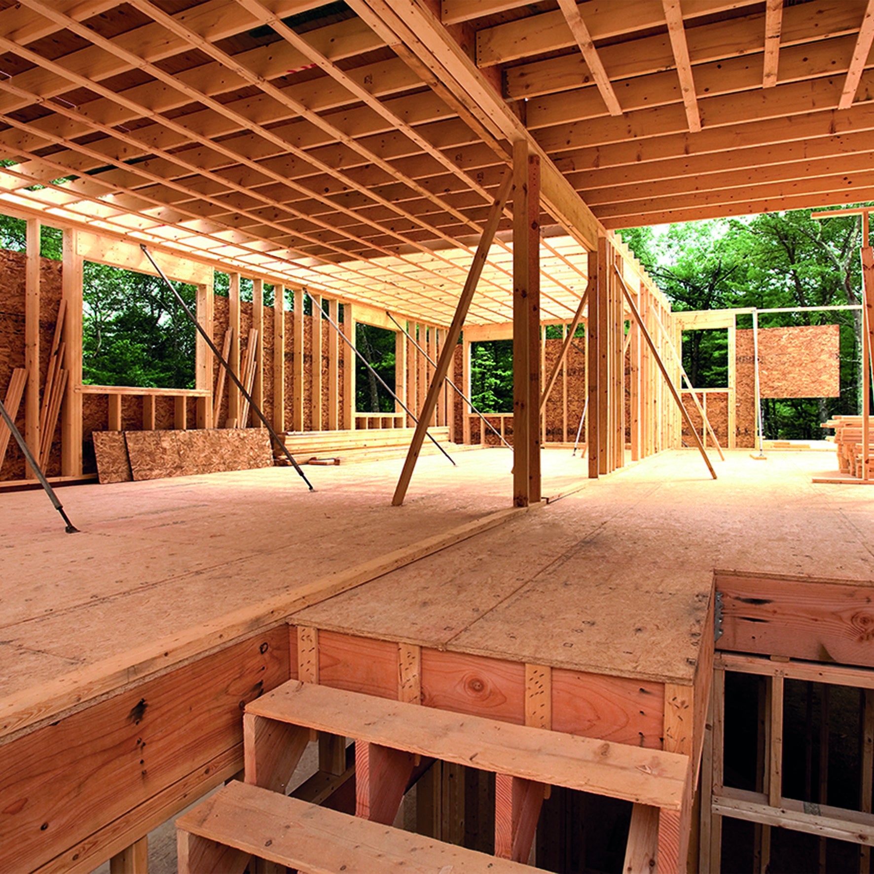 Plaque OSB4 pour plancher naturel, Ep.18 mm x L.67.5 x l.250 cm | Leroy ...