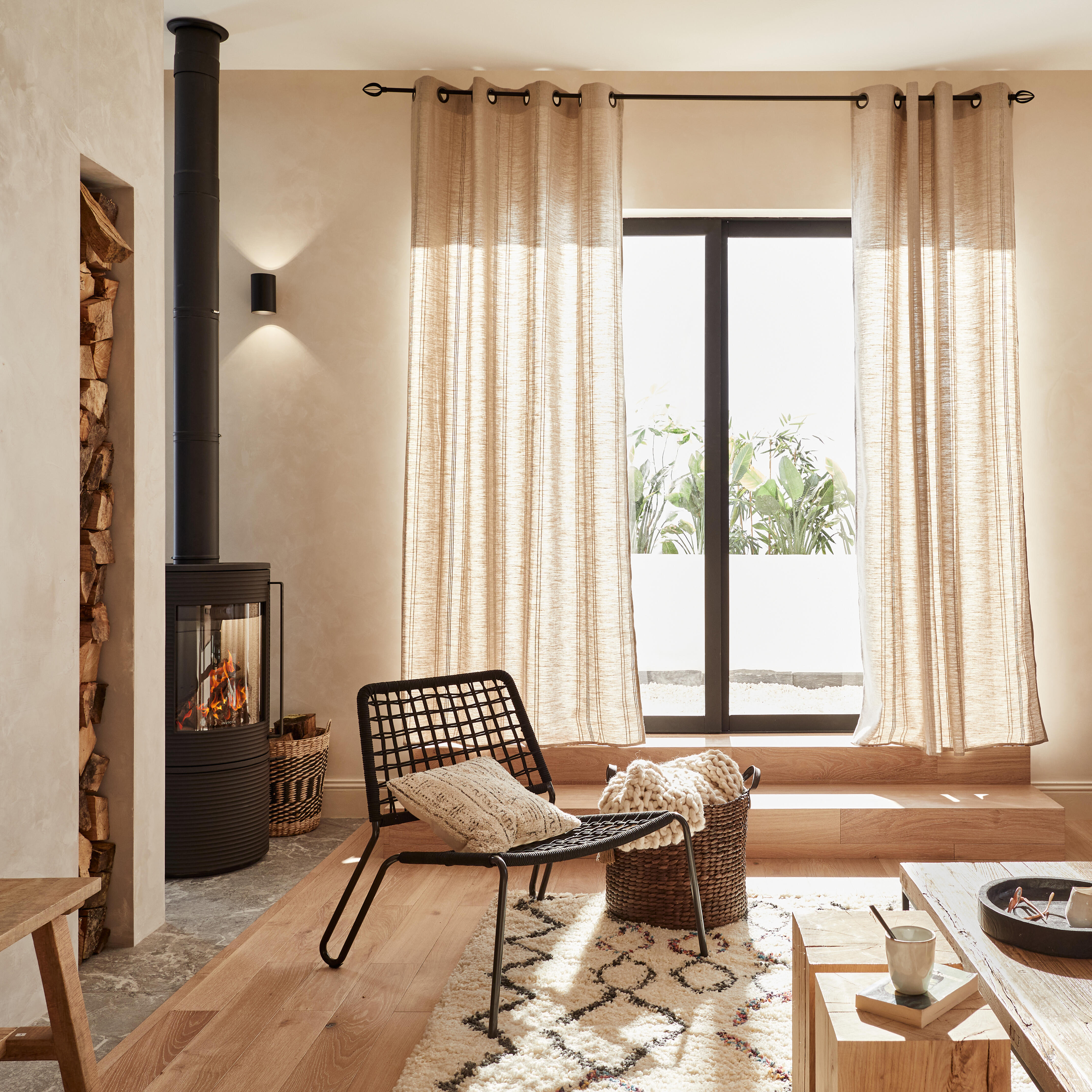 Tuyau réglable émaillé de raccordement POUJOULAT, diam. 150 mm 51 à 86 cm - 2