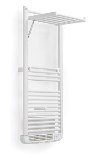 Sèche-serviette électrique Connecté WiFi Thomson COSMO – 500/1000W, Sans Fluide, Blanc, IP24