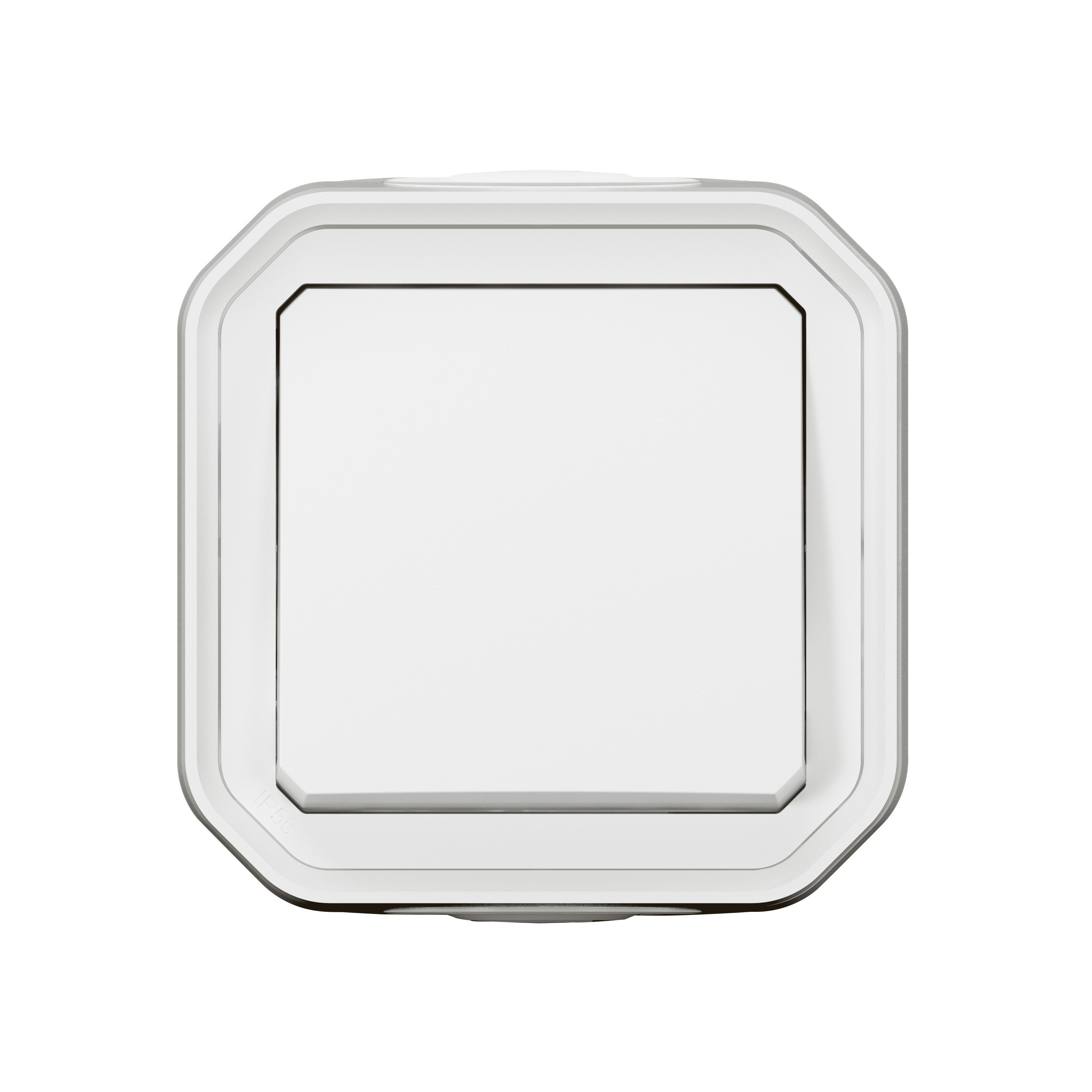 Interrupteur va-et-vient, LEGRAND Plexo, blanc - 2