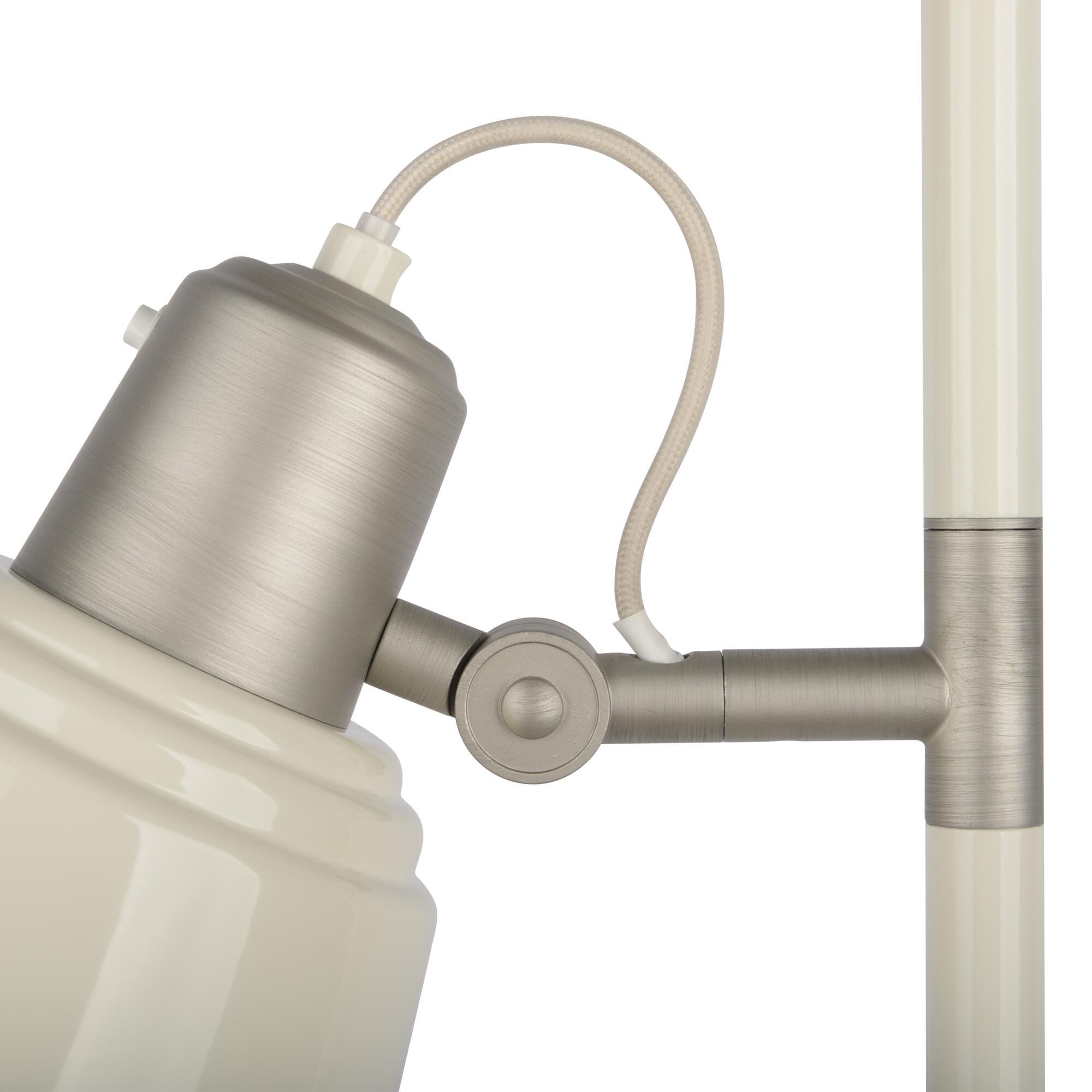 Candeeiro de pé INSPIRE MILKY 3 LÂMPADAS E27 METAL CREME MATE - 6