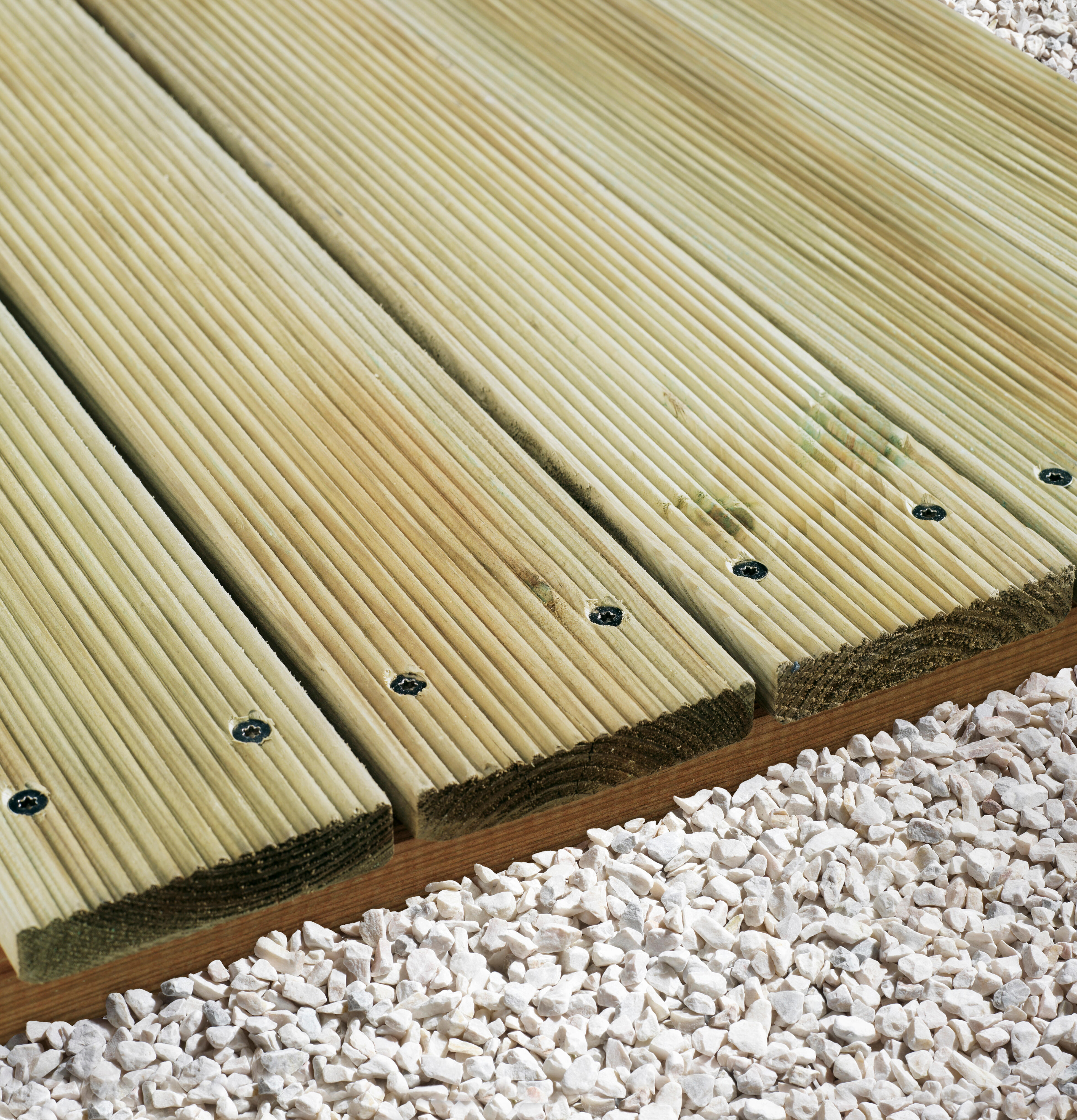 Deck de madeira PINHO 19MM 240X9,5CM - 34