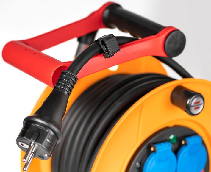 Enrouleur de câble électrique chantier L.15m HO7RNF 3G2.5, BRENNENSTUHL - 4