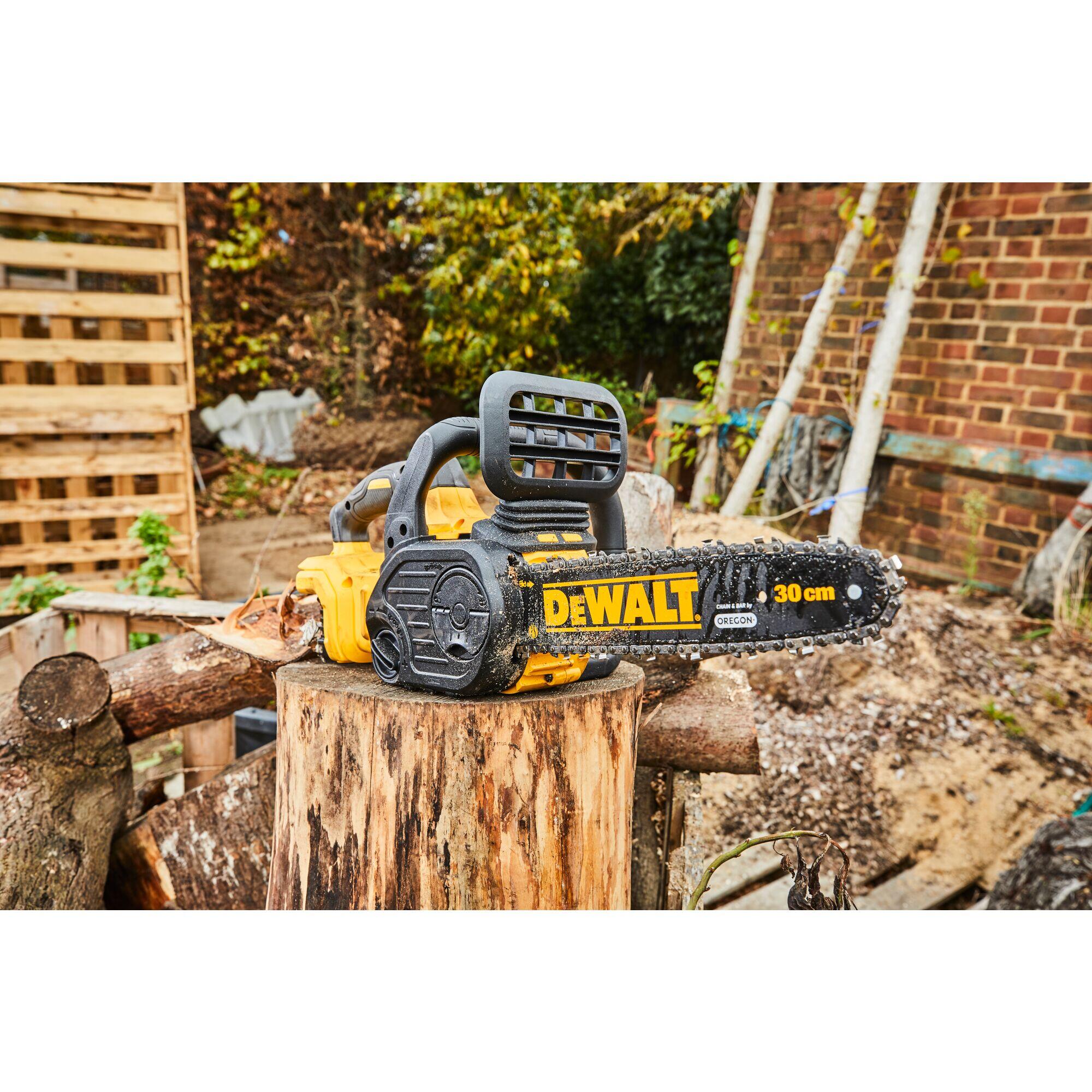 Tronçonneuse sur batterie DEWALT Dcm565p1 18 V 1 bat 5ah, guide 30 cm - 7