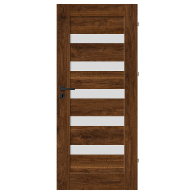 Drzwi wewnętrzne pokojowe Notus orzech trend 80 prawe Nawadoor