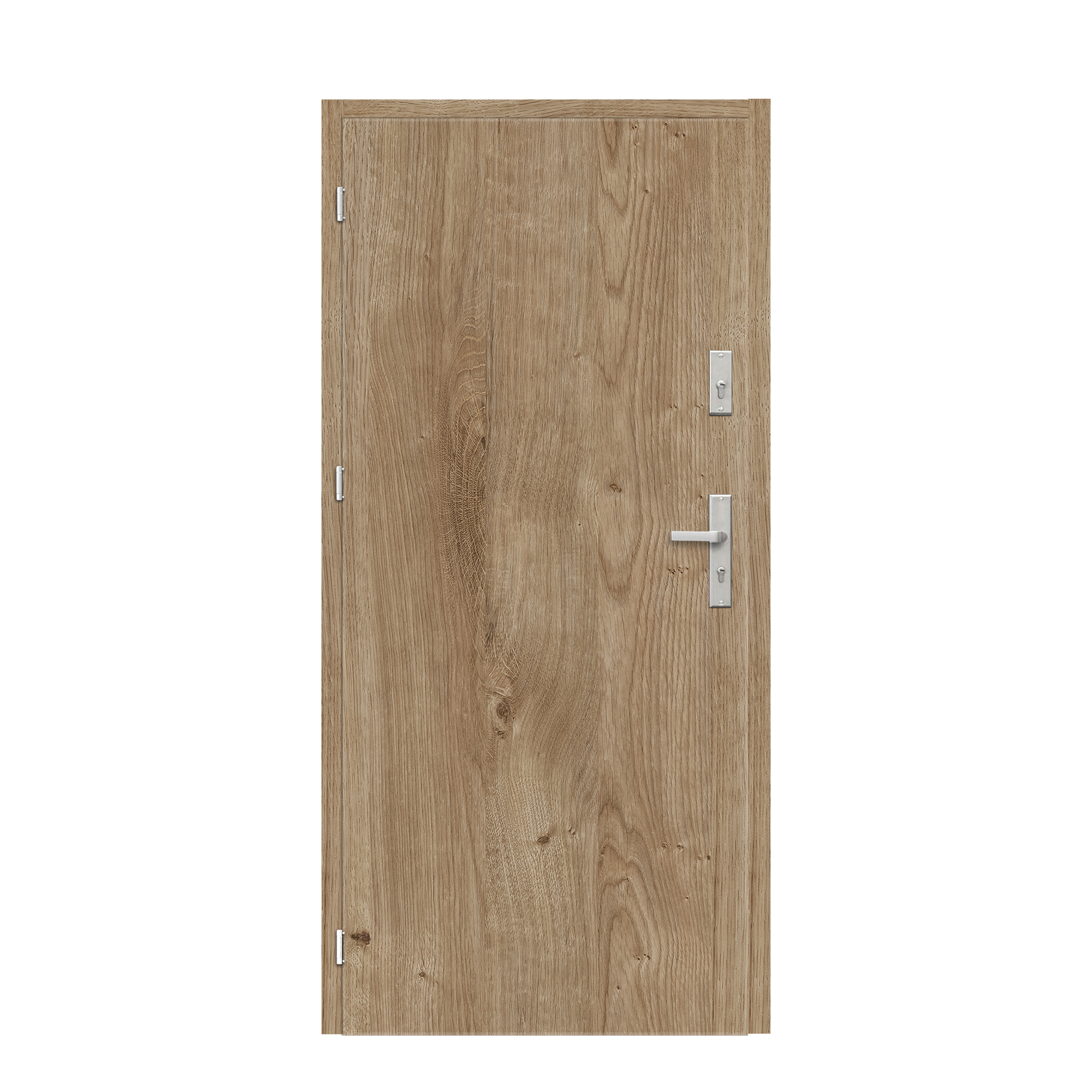 Drzwi wewnętrzne wejściowe MDF RC2 32dB Eris Set dąb wiosenny 90 lewe