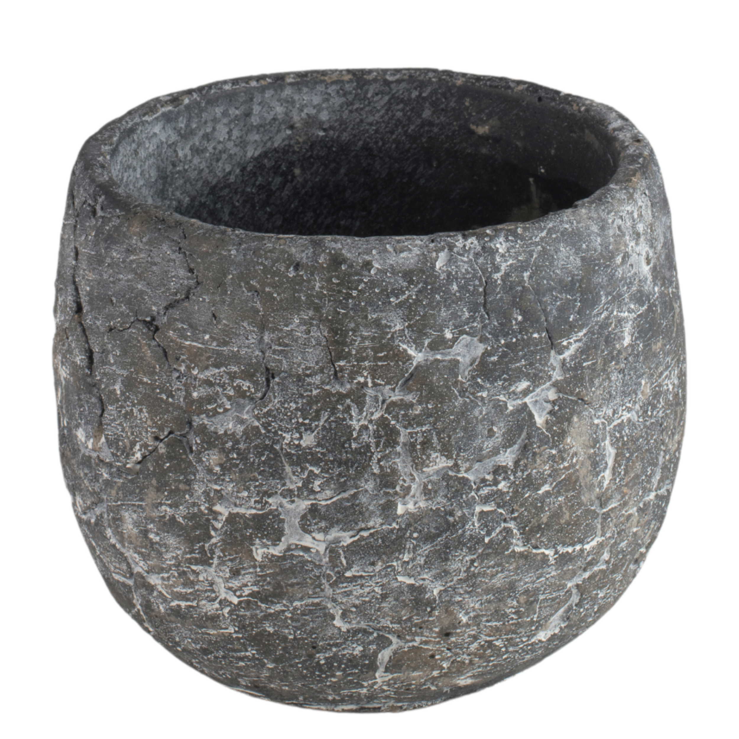 Osłonka doniczki betonowa Thomas 9.5cm antracytowa