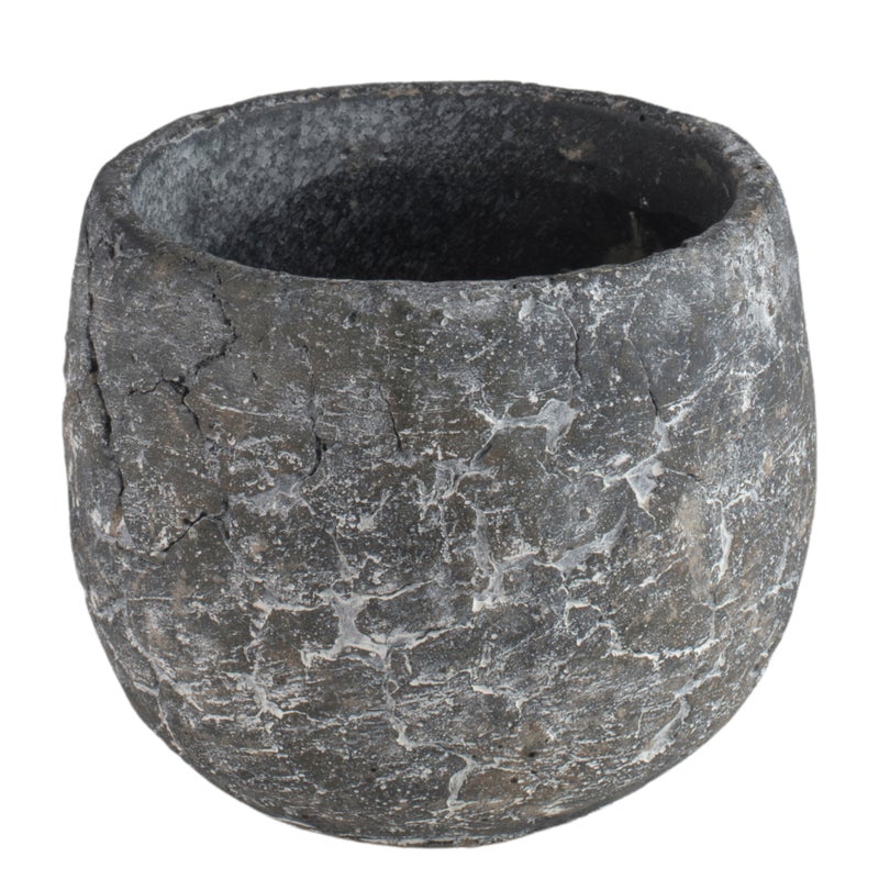 Osłonka doniczki betonowa Thomas 9.5cm antracytowa