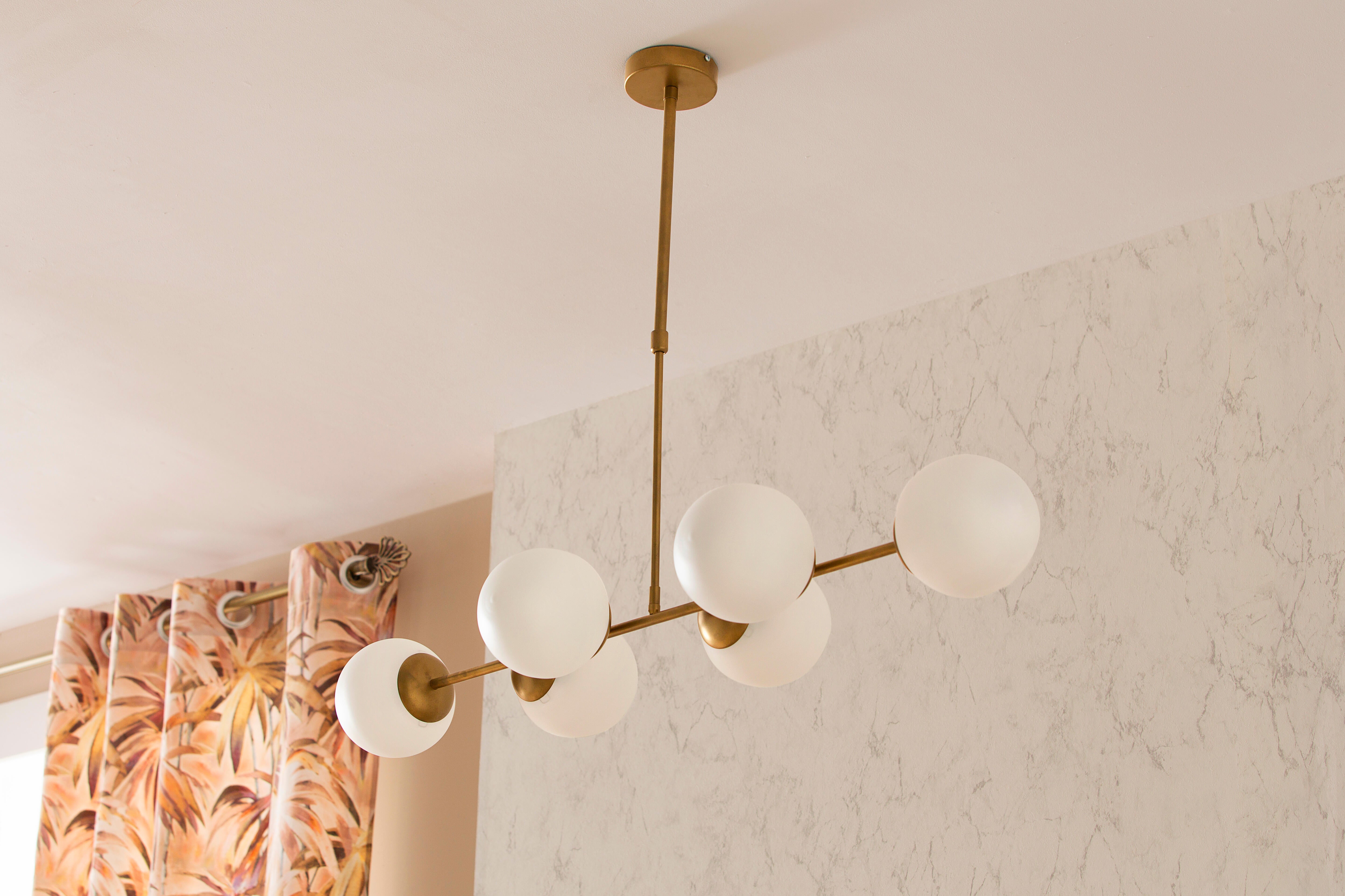 Lâmpada de teto 102 cm dourado XTRELAMP - 14