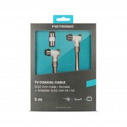 Câble TV 9.52 mâle / femelle METRONIC, L.5 m - 2