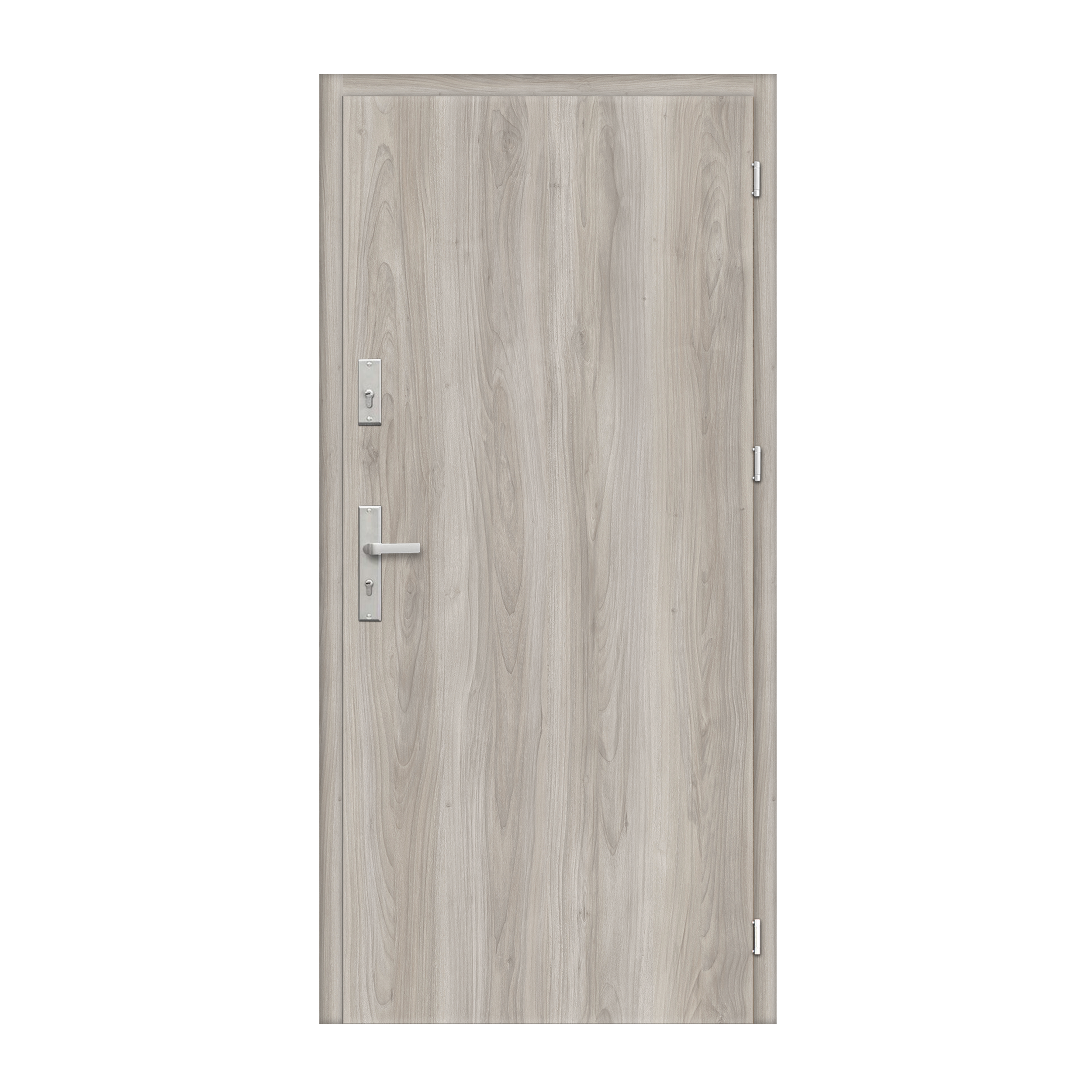 Drzwi wewnętrzne wejściowe MDF RC2 32dB Eris Set jesion modern 90 prawe