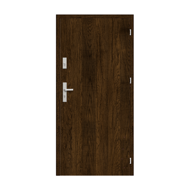 Drzwi wewnętrzne wejściowe MDF RC2 32dB Eris Set orzech san marino 80 prawe