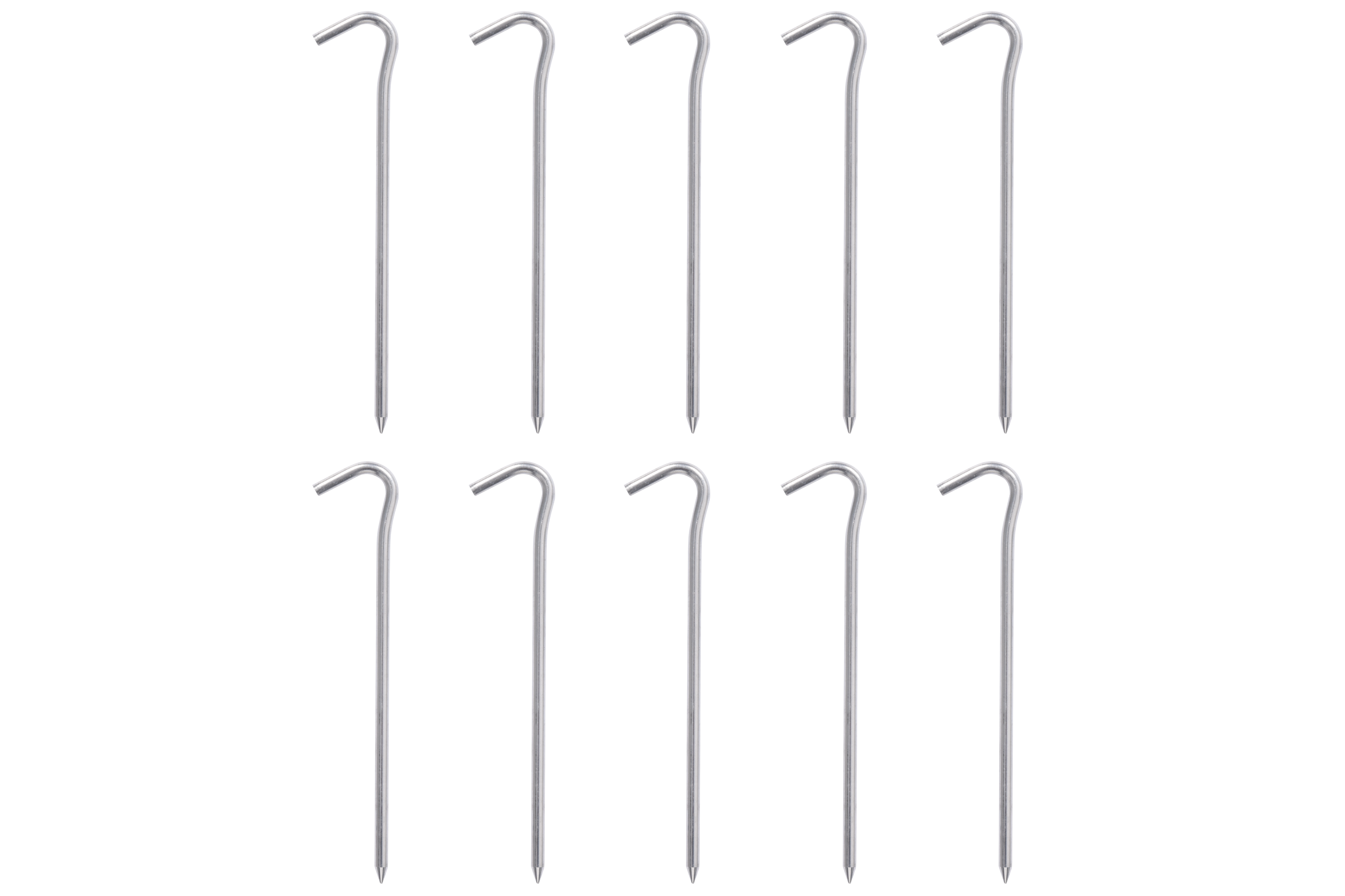 Szpilki do tkanin ogrodowych aluminiowe 18cm 10szt.