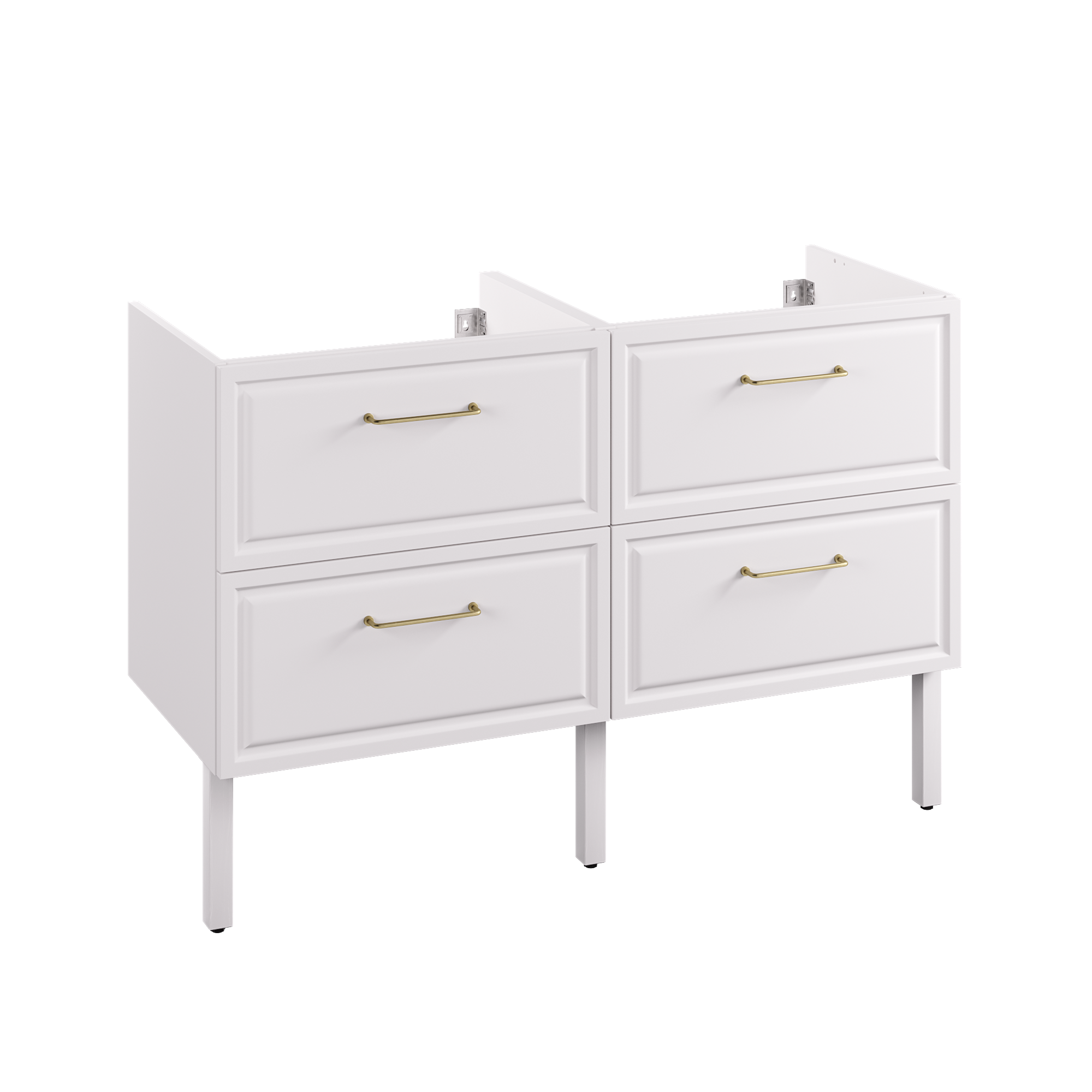 Szafka pod umywalkę 60 cm Charm White Sensea - 8
