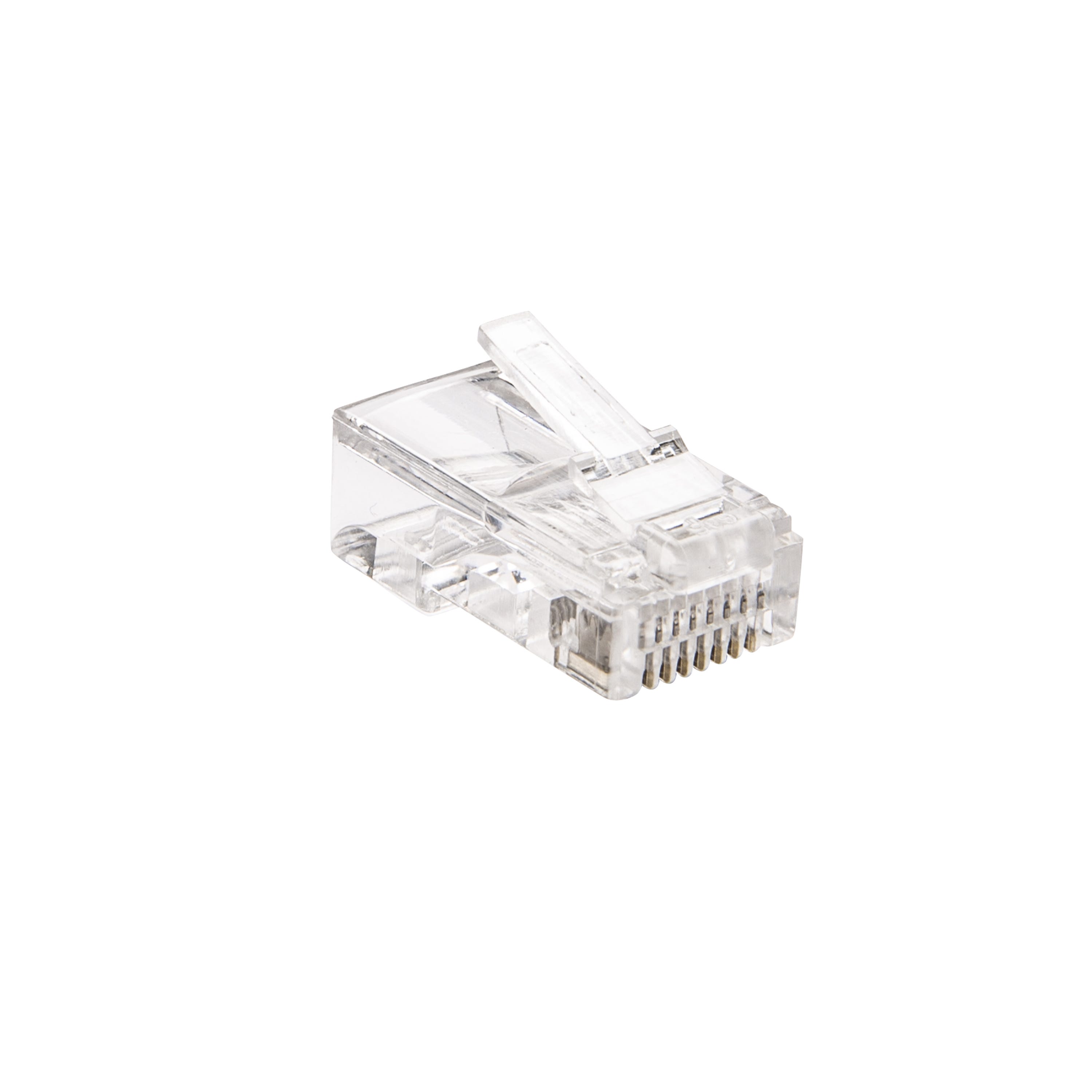 Lot de 8 fiches réseau CAT 7 RJ45 sans outil pour câble LAN, entièrement blindé STP, 10 Gbit/s, compatible avec câble Cat 7, fiche LAN CAT 7 pour Ethernet, AWG 22-24 Lot de 8 fiches réseau CAT 7 RJ45 sans outil pour câble LAN, entièrement blindé STP, 10 Gbit/s, compatible avec câble Cat 7, fiche LAN CAT 7 pour Ethernet, AWG 22-24