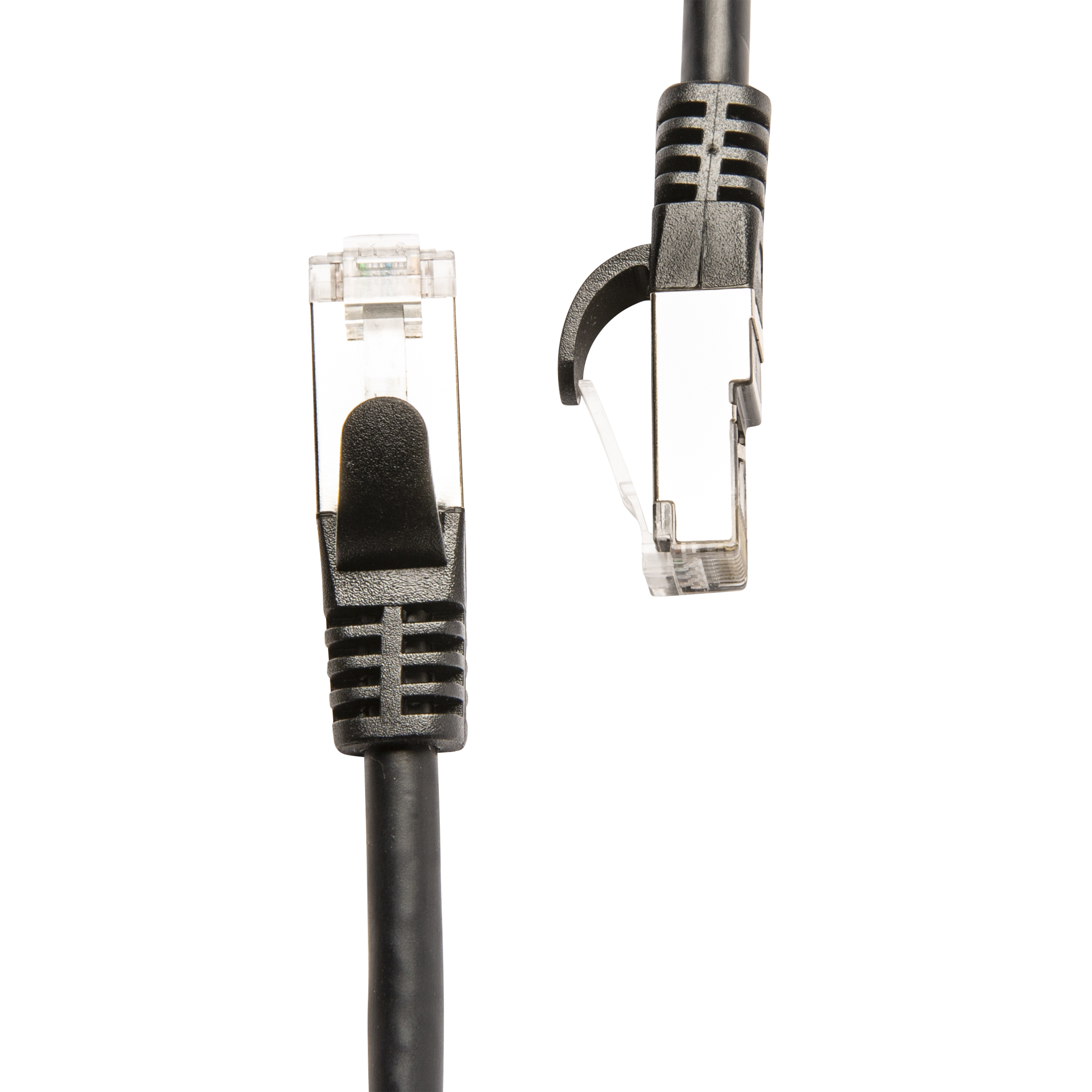 Câble RJ45 CAT6, blindé mâle / mâle, 0.5 m noir LEXMAN - 3