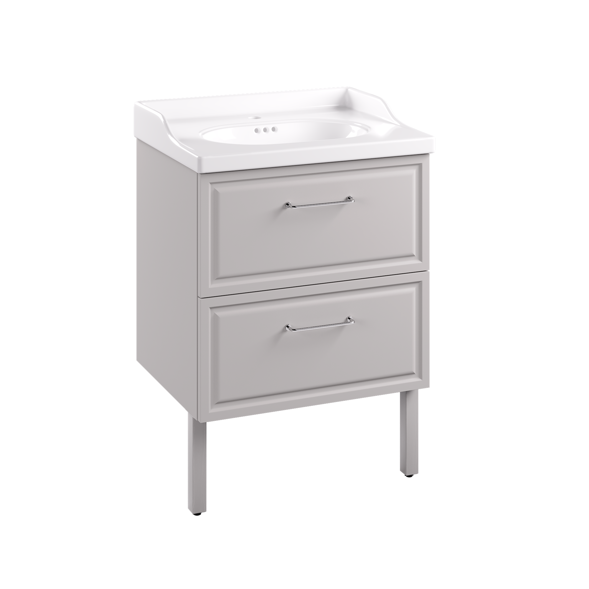 Mueble de baño new charm gris 60x48.1 cm