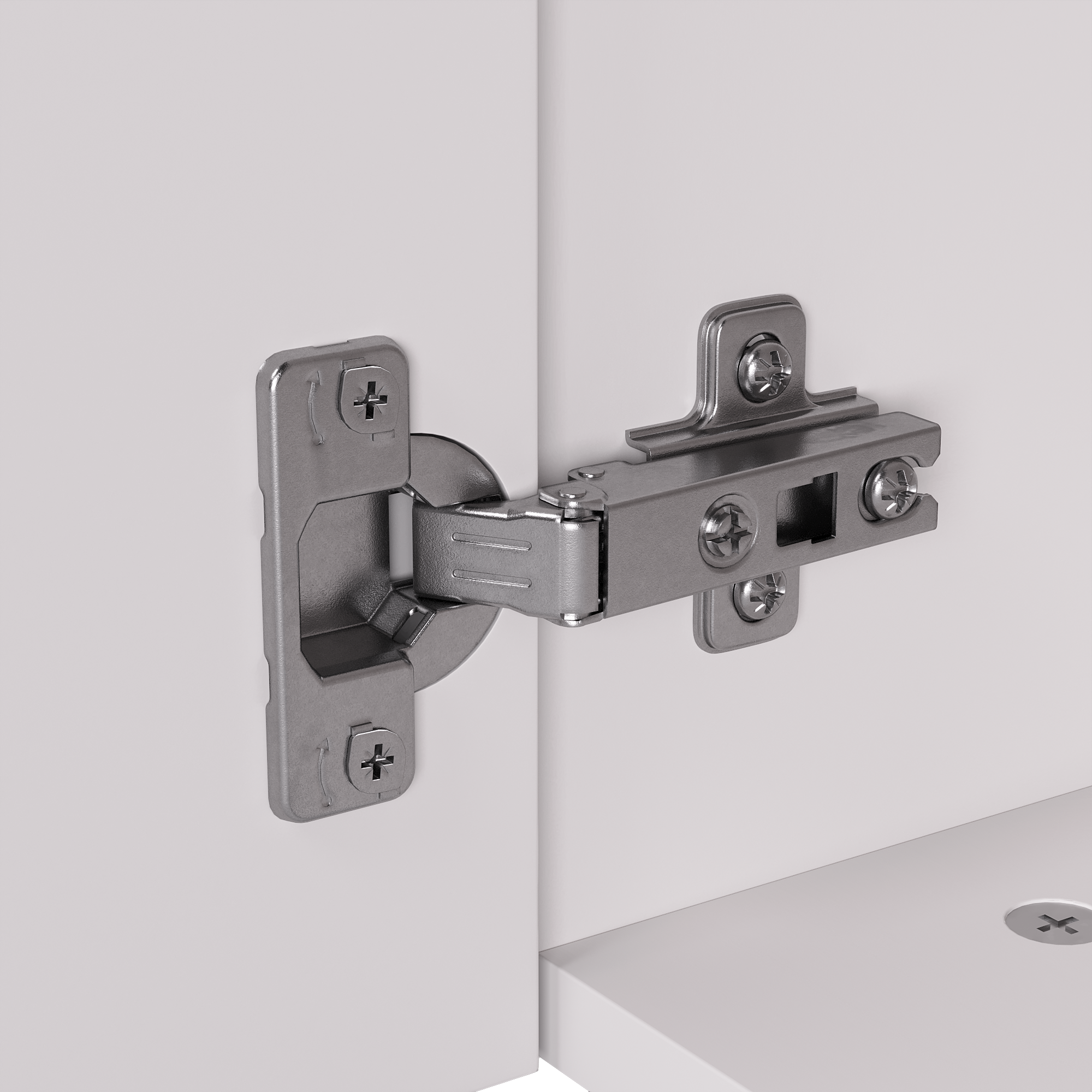 Colonne 2p l.30 x H.187.5 x P.35 cm blanc Charm - 12