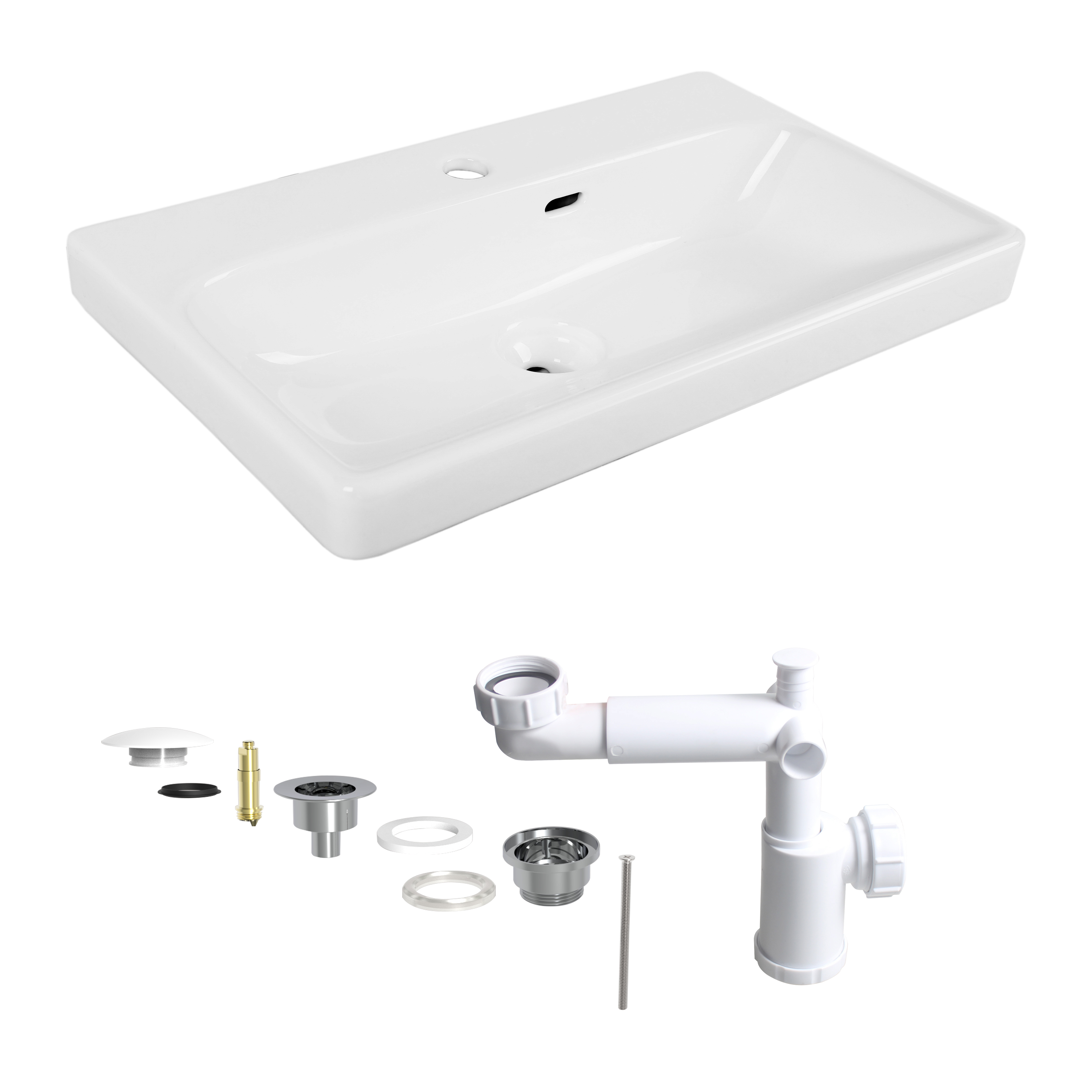 Umywalka meblowa Remix New 61 x 36.7 Sensea - 30