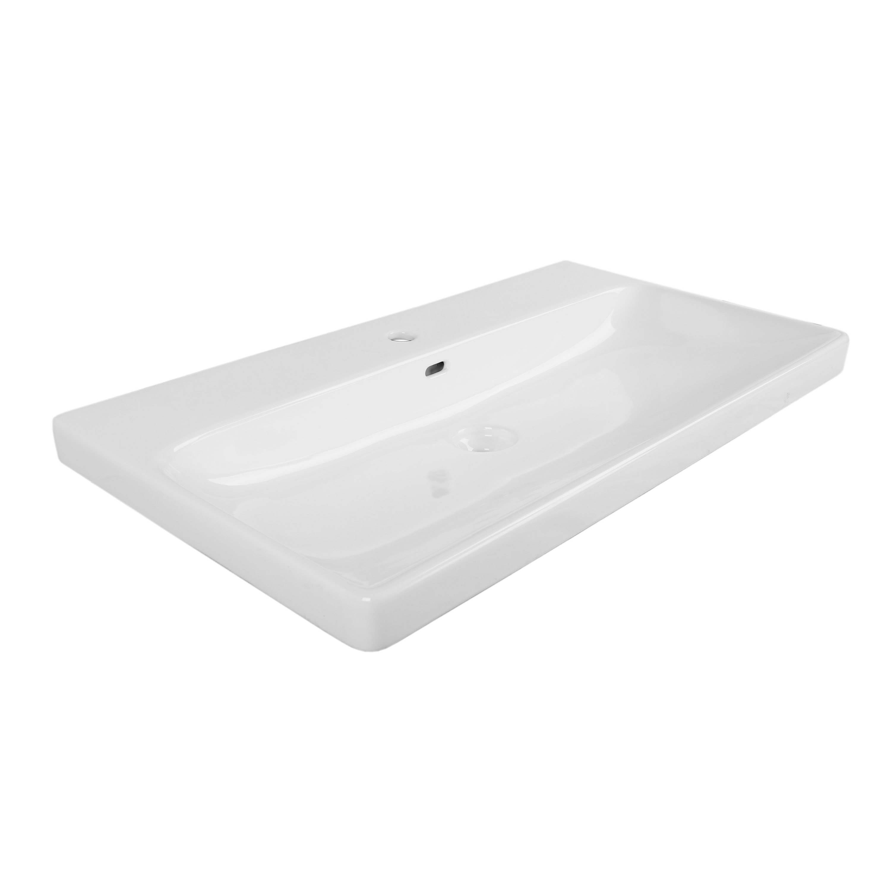 Mueble de baño con lavabo remix blanco 90x46 cm