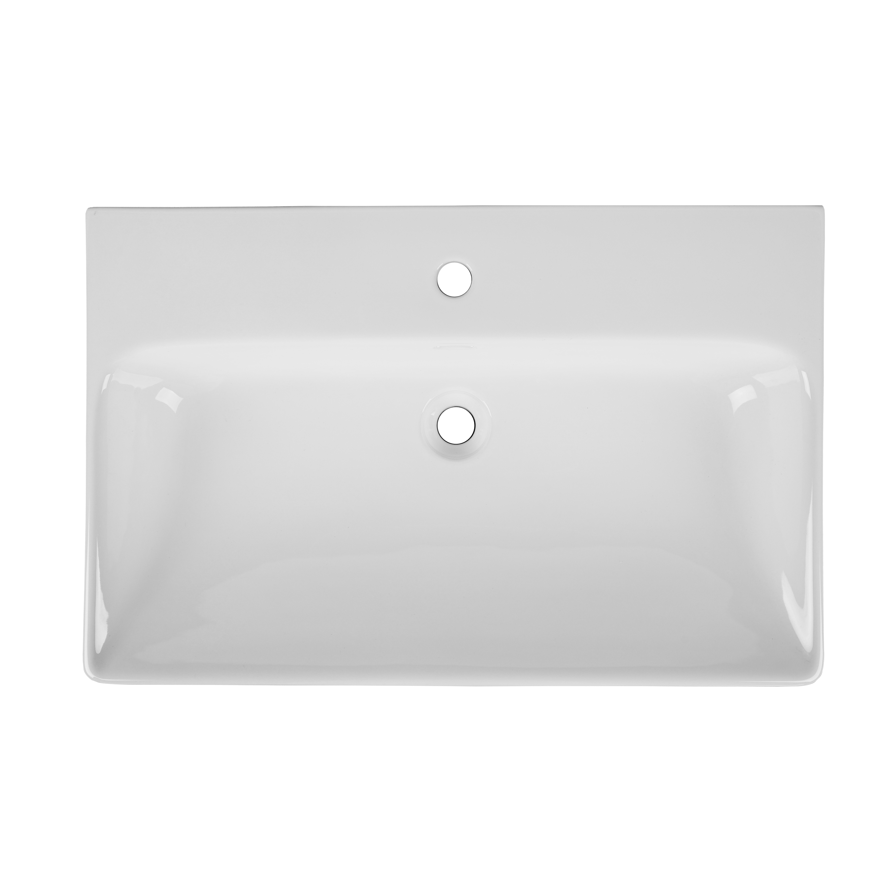 Plan simple vasque Remix Céramique l.76.3 x P.49,7cm/vidage inclus - 4