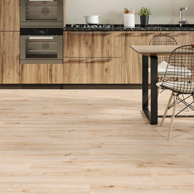 Pavimento laminato effetto legno beige, AC5 classe 33, sp. 10 mm, ARTENS Tarifa, 1.81 m²
