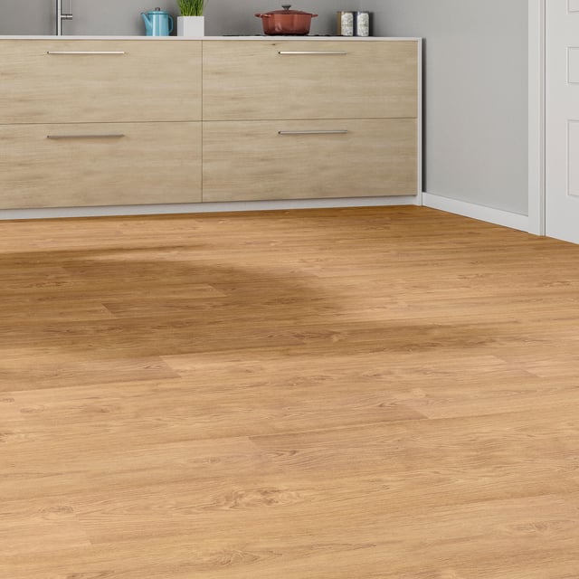 Pavimento flutuante laminado Huelva resistente à água 100h premium 10 mm Artens NAT375