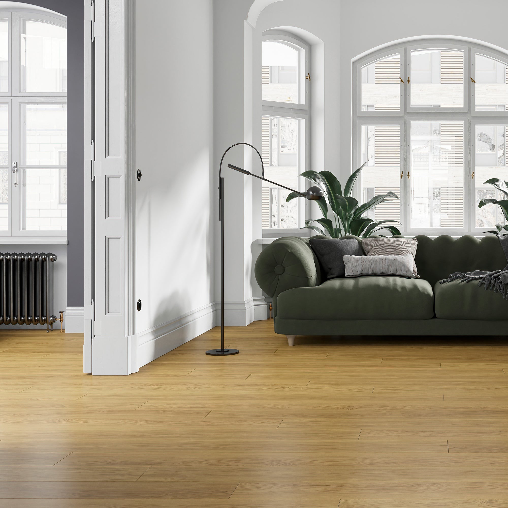 Parquet multicapa monolama select xxl roble natural mate 219x25 cm