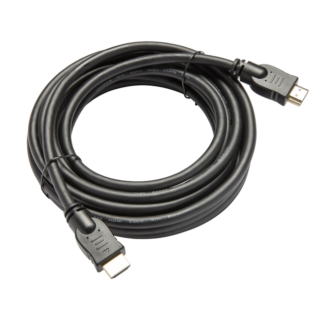 Câble HDMI 2.0 PVC, 5m, noir, Lexman
