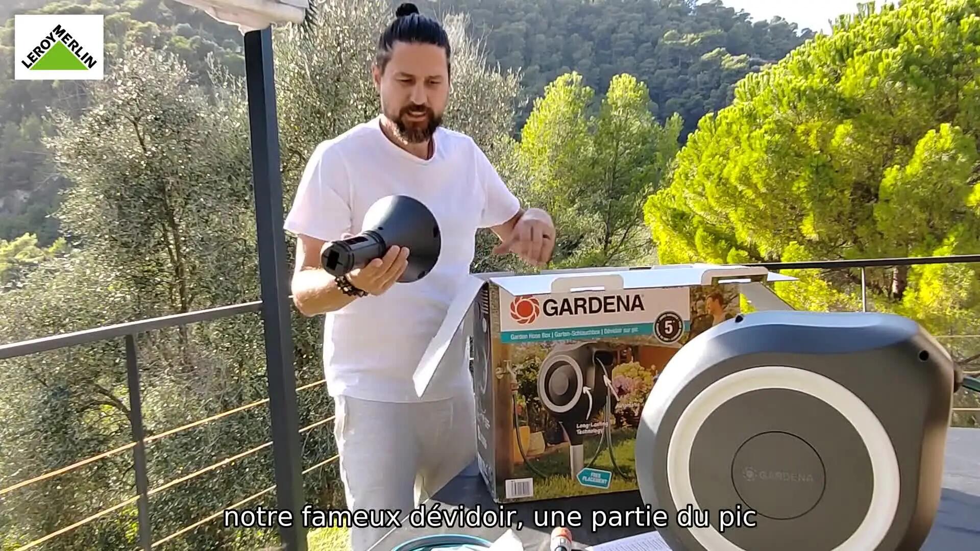 Présentation skeepers dévidoir sur pic gardena