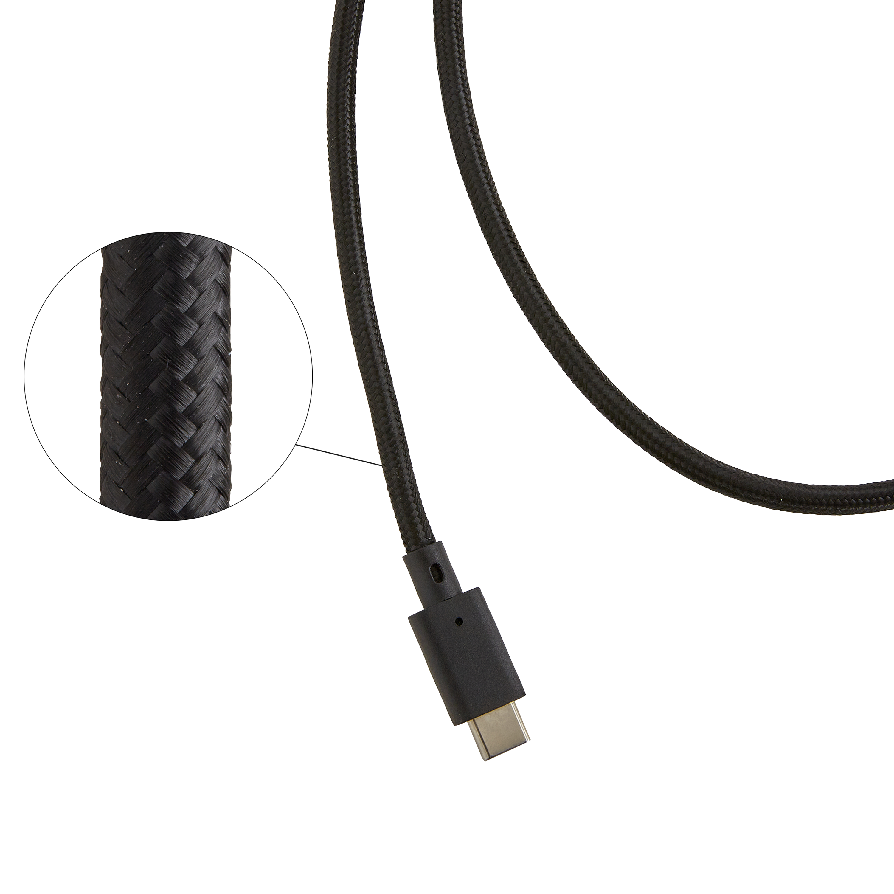 Câble USBA/USBC, 2m, noir, Lexman - 3