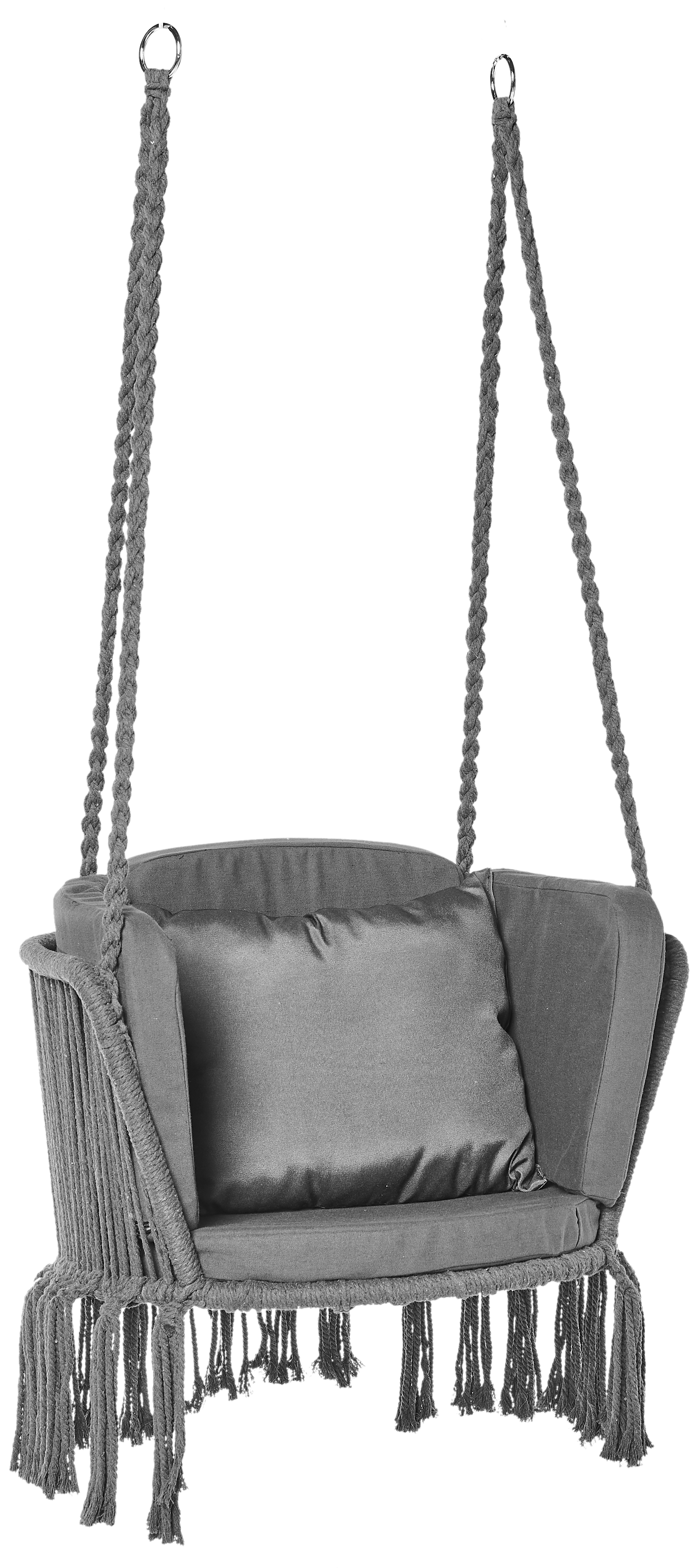 Fotel wiszący gniazdko Cube antracytowy Corciano