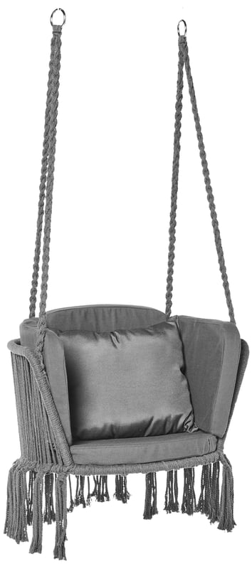 Fotel wiszący gniazdko Cube antracytowy Corciano