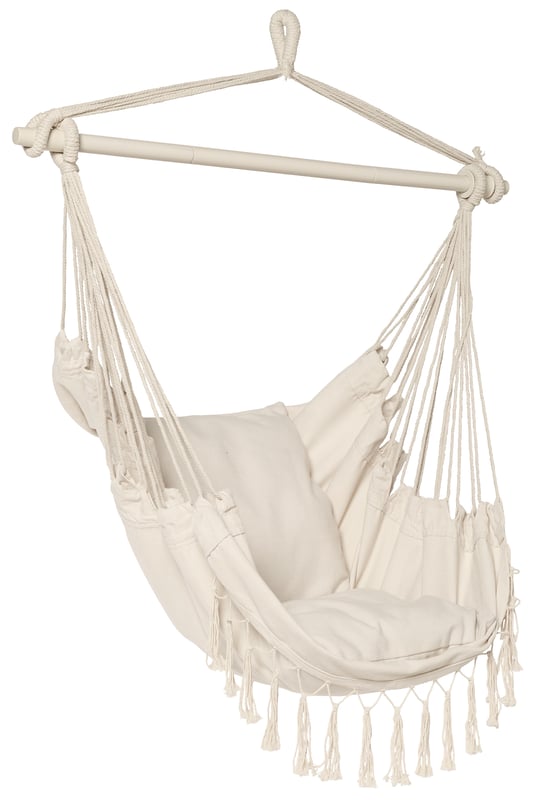 Hamak-krzesło brazylijskie beżowe Corciano