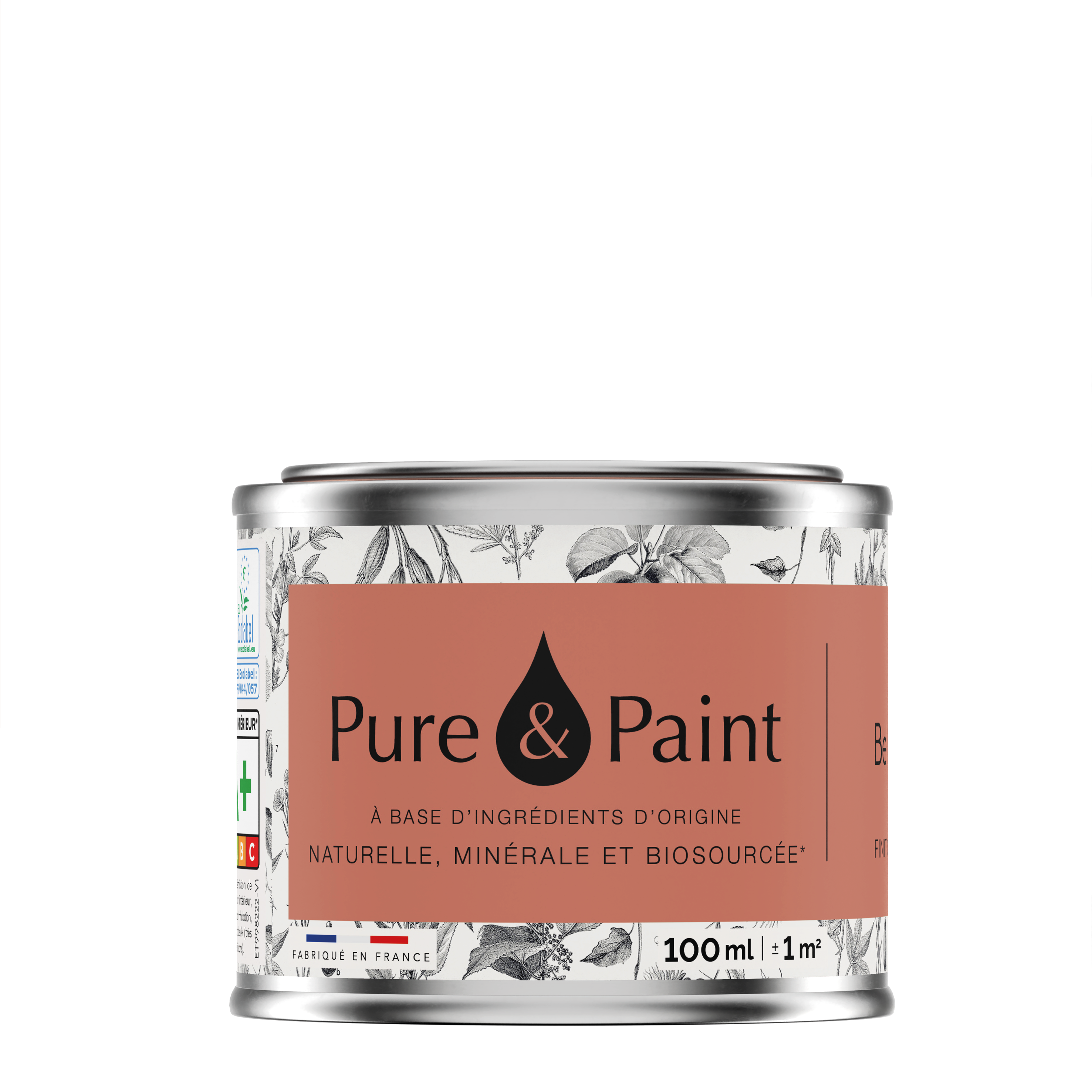 Testeur peinture mur, boiserie bellecour velours PURE & PAINT , 0.1L - 7