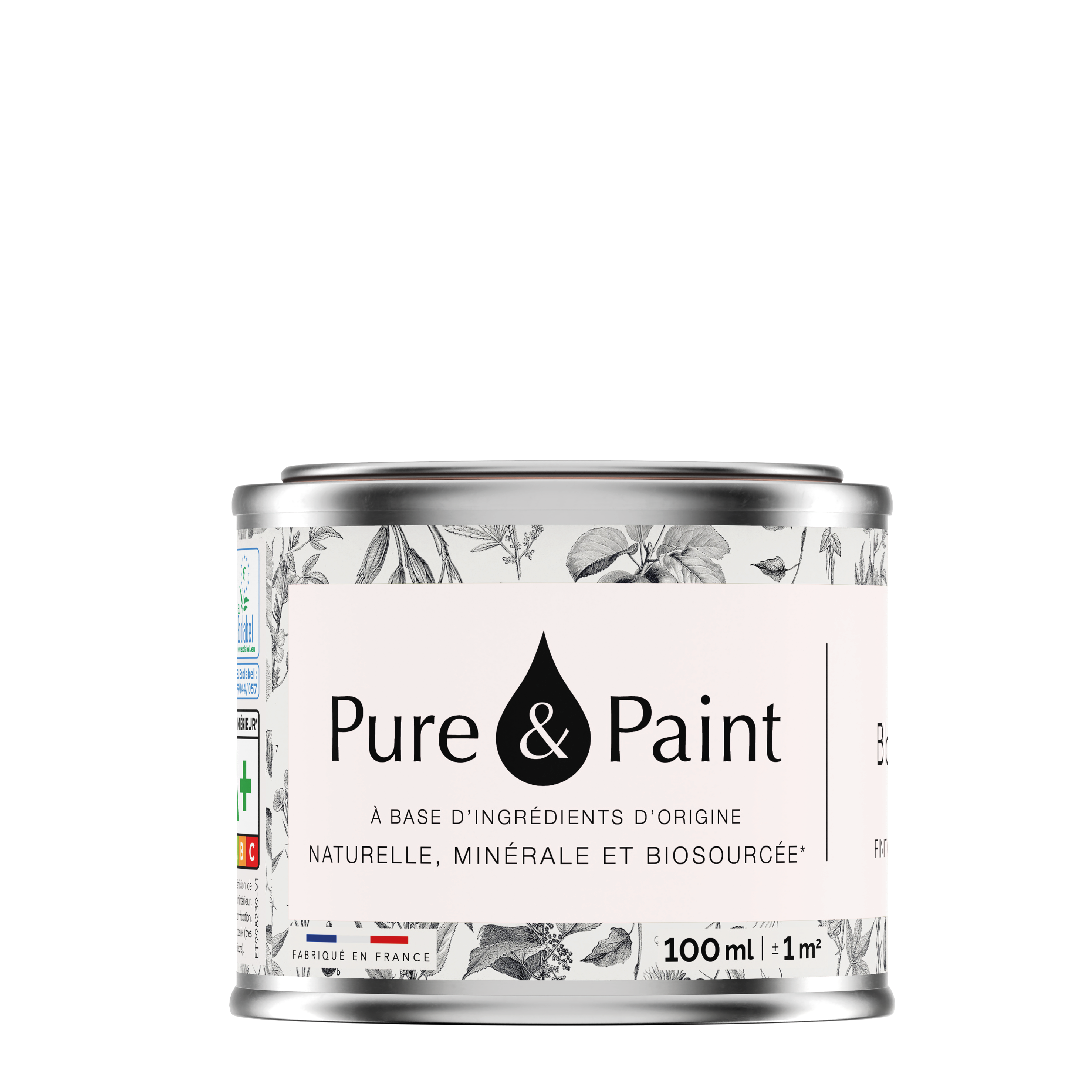 Testeur peinture mur, boiserie bloomer velours PURE & PAINT , 0.1L - 2