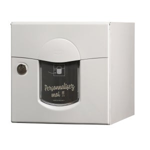 Boîte Aux Lettres Murale Metro Locking – Blanc Alpin, Sécurité Renforcée, Grande Capacité