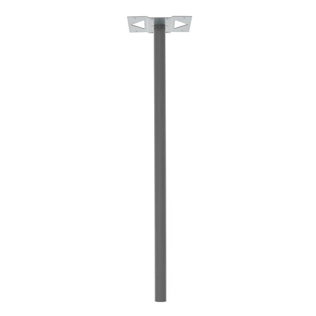 Kit de fixation H.116 x l.33 x P.5 cm RENZ, gris