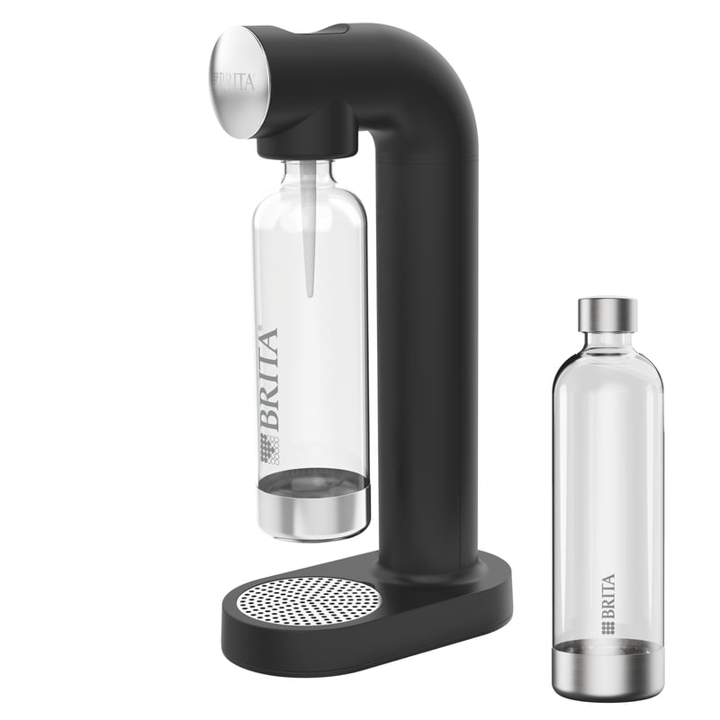 Zestaw saturator do gazowania wody z butelką SodaOne Brita czarny