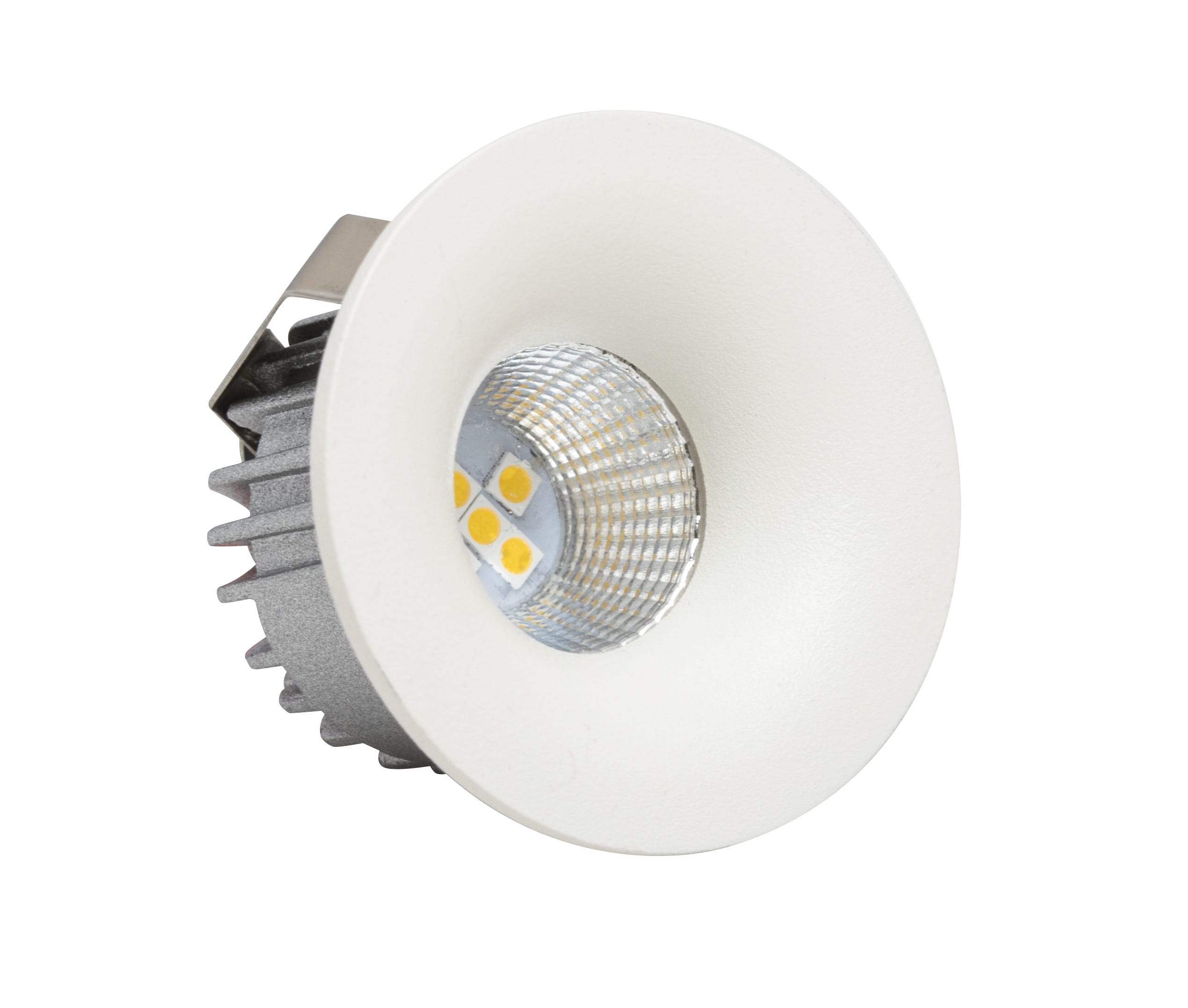 Foco Led Blanco Downlight LED empotrable ALVERLAMP blanco redondo ø10.5 cm 1024 luz ...