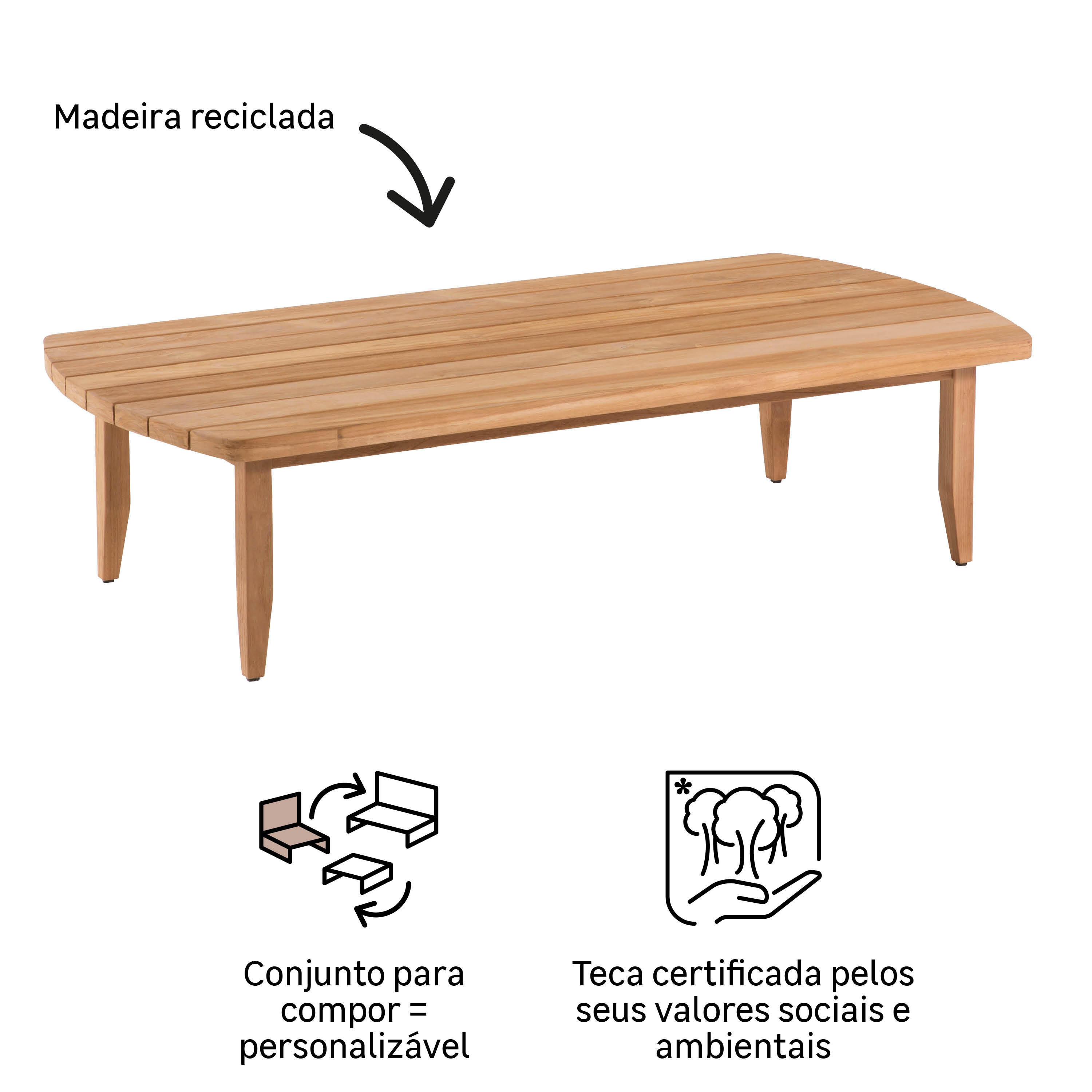 Mesa de apoio NATERIAL LITA - 6