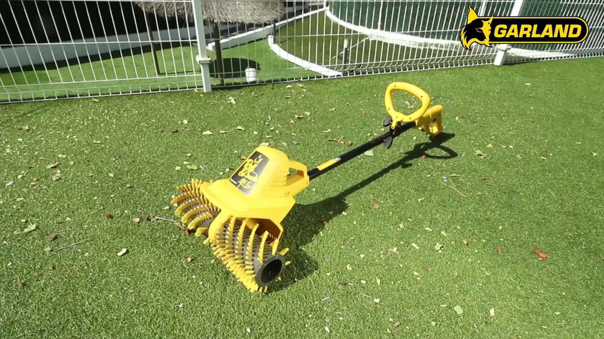 Barredora peinadora eléctrica GARLAND Roll&Comb 141 E-V19 300W 40 cm ancho - 6