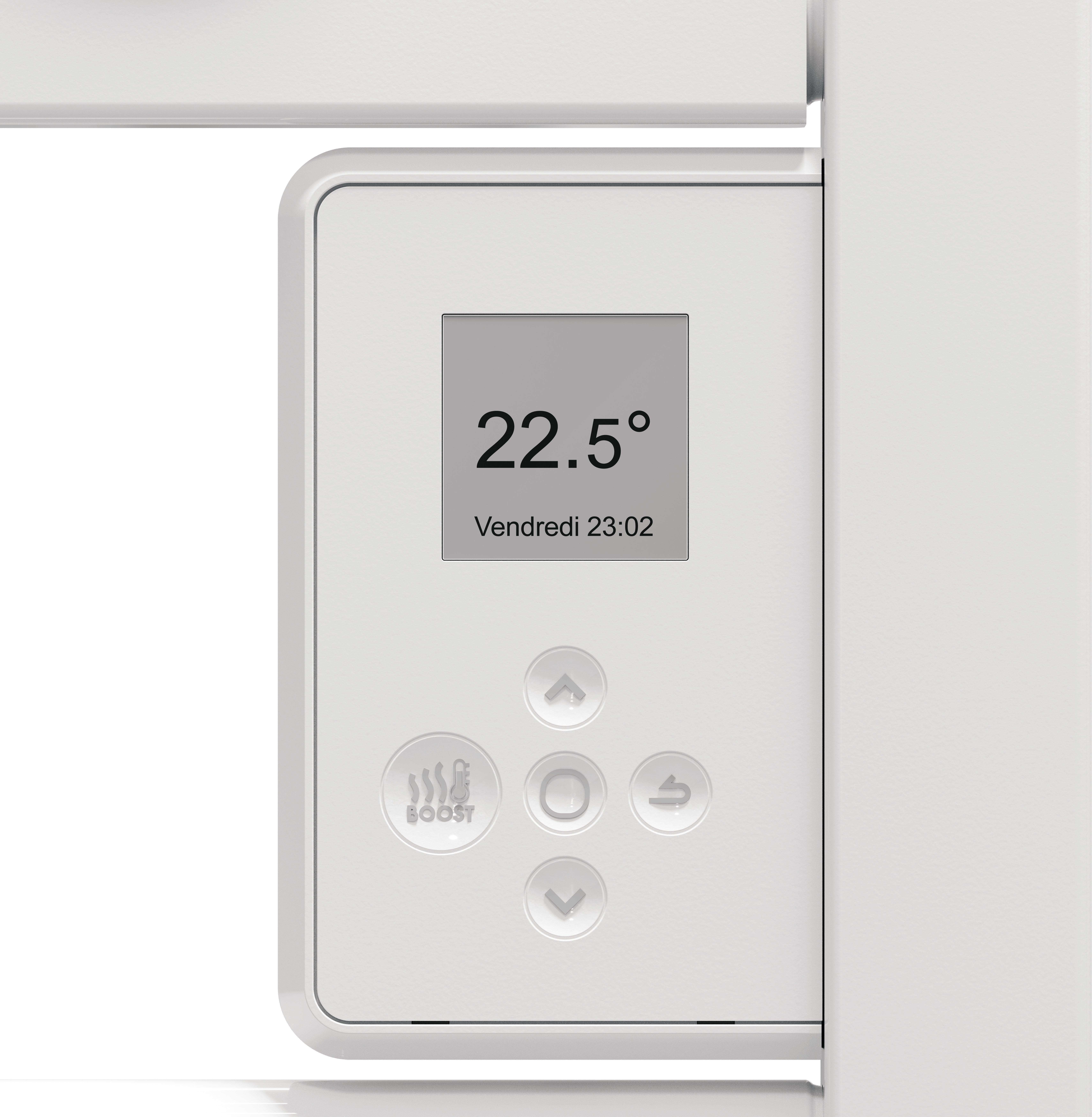 Sèche-serviettes électrique MARAPI TACTILE SAUTER 500W blanc - 3